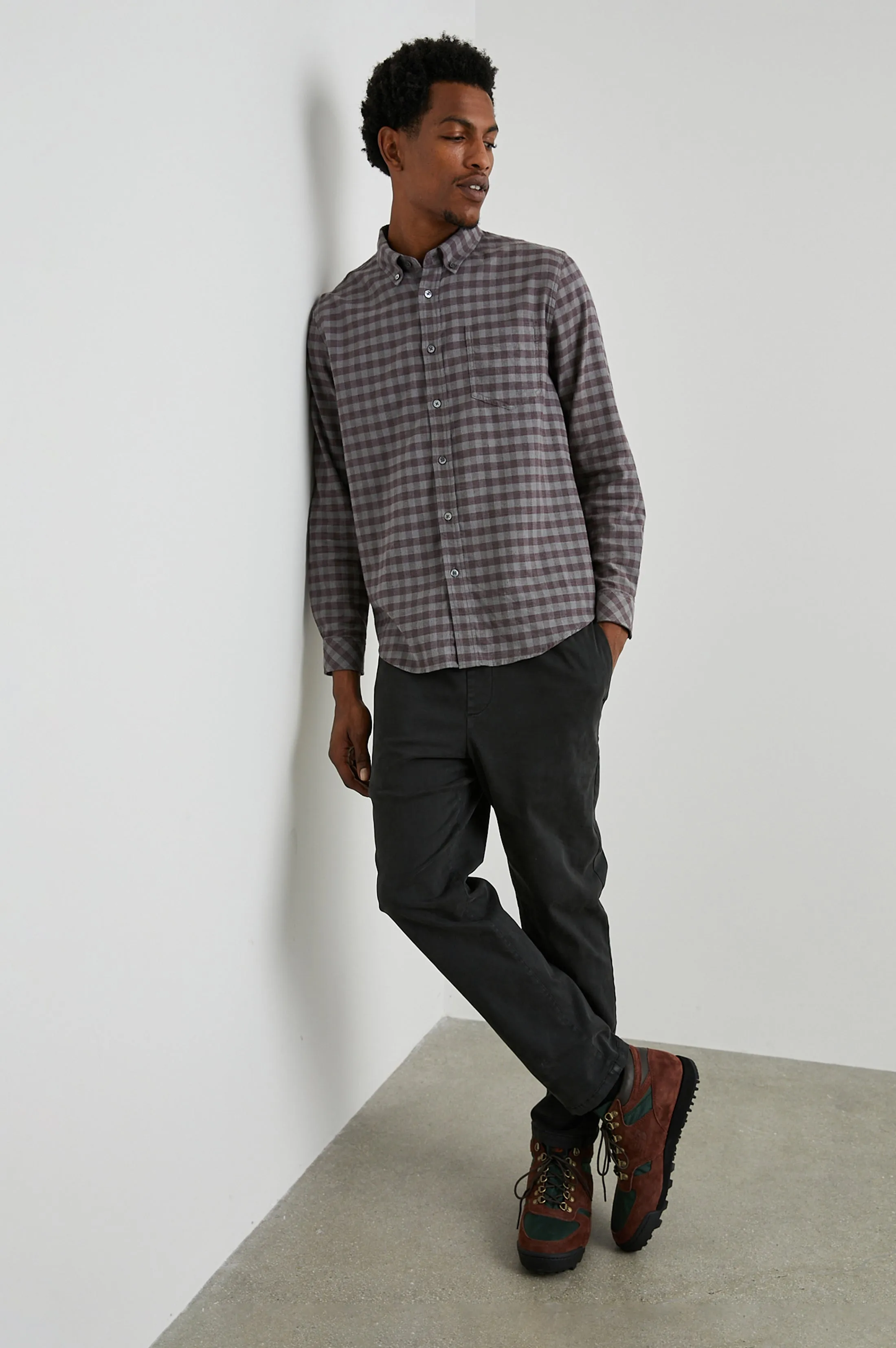 REID SHIRT - LAVA SAGE sold by Rails product image thumbnail 4