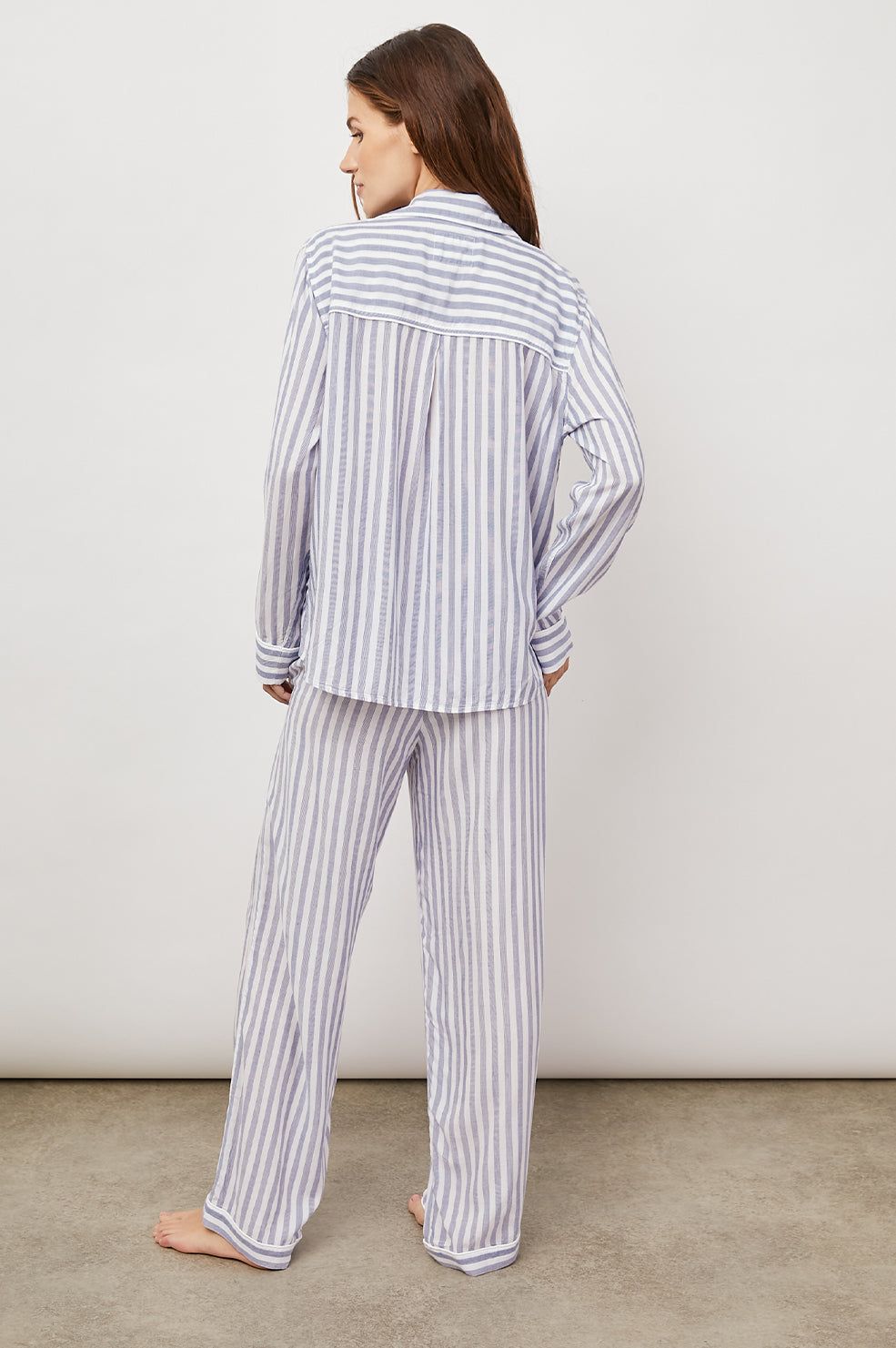 CLARA PAJAMA SET - BERMUDA STRIPE sold by Rails product image thumbnail 5