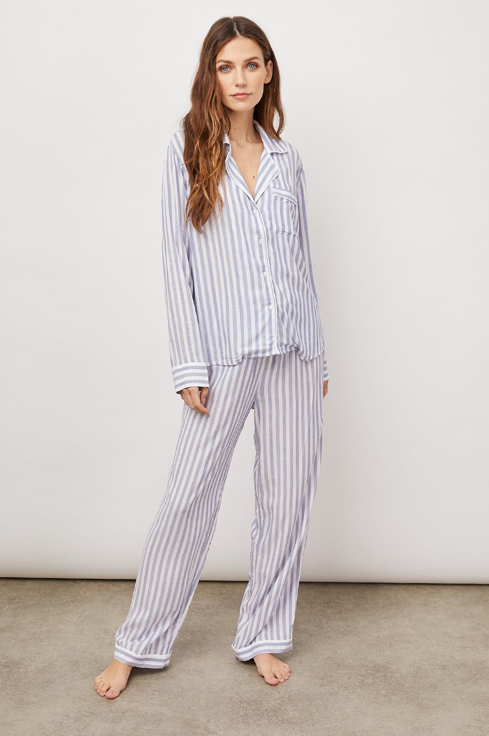 CLARA PAJAMA SET - BERMUDA STRIPE sold by Rails