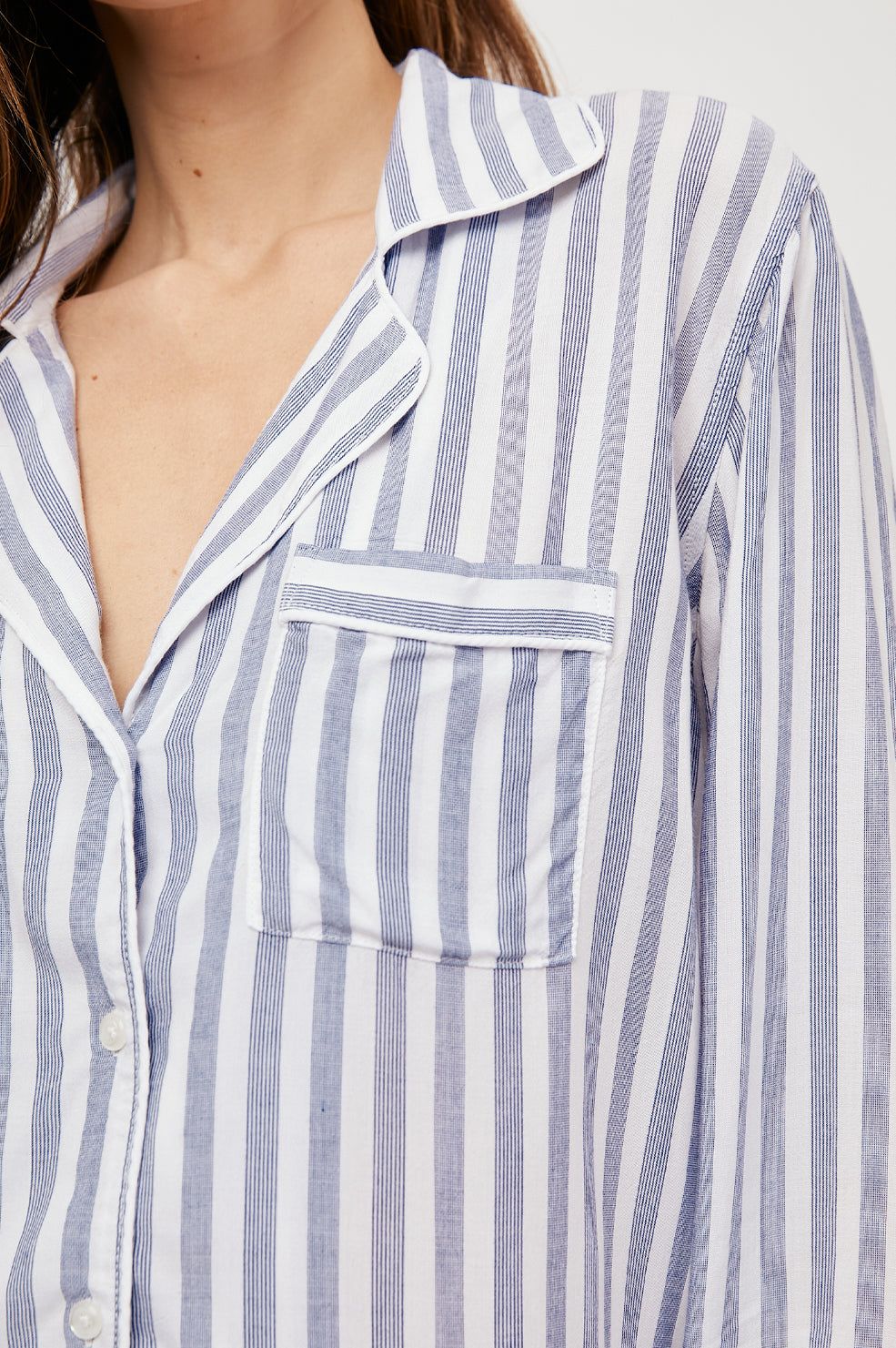 CLARA PAJAMA SET - BERMUDA STRIPE sold by Rails product image thumbnail 3