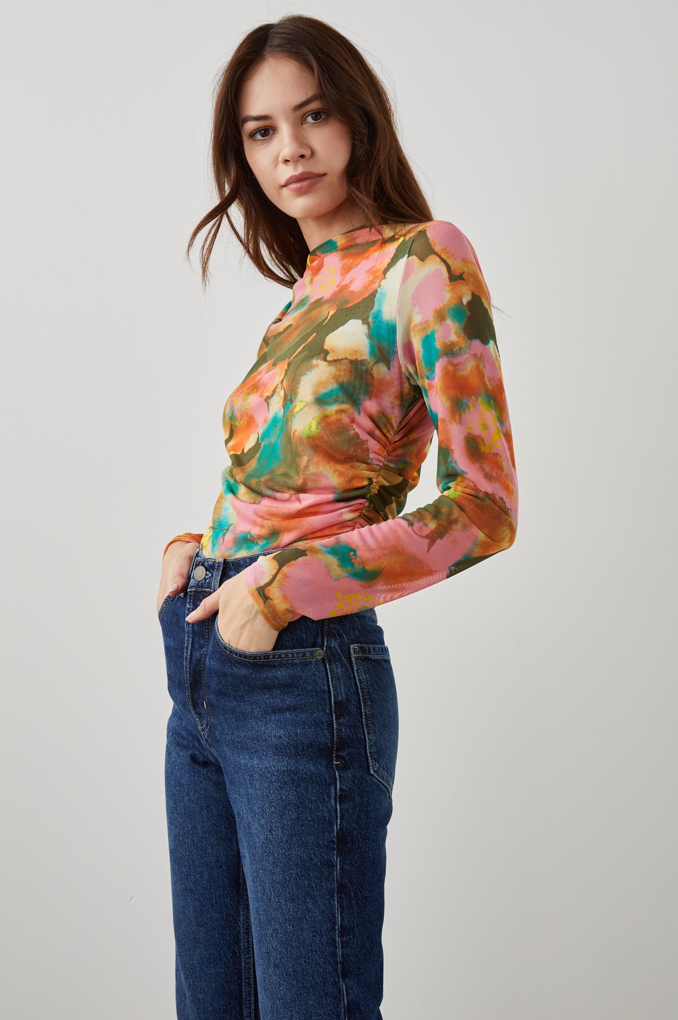 JOELLE TOP - TERRA FLORAL sold by Rails product image thumbnail 4