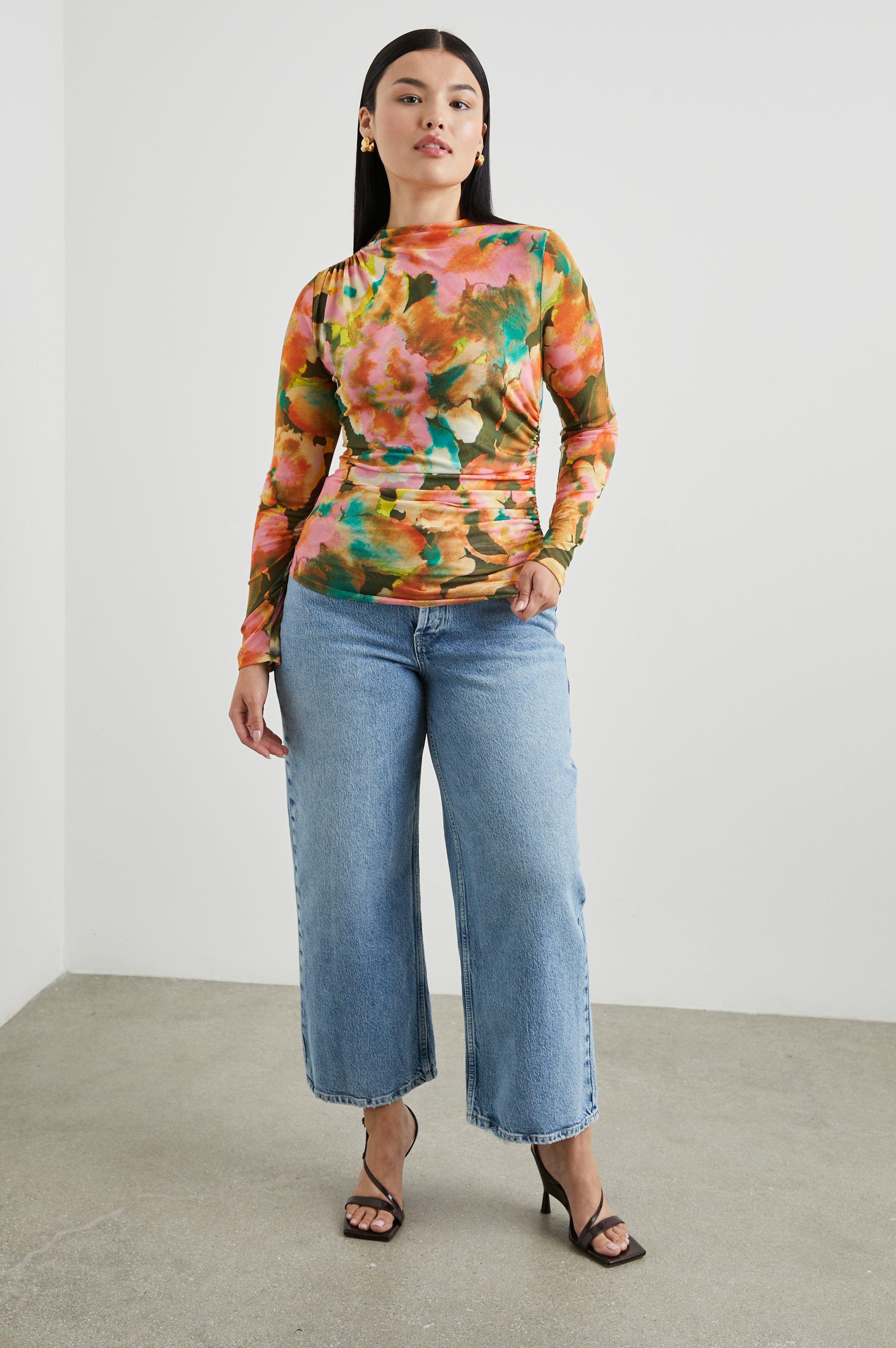 JOELLE TOP - TERRA FLORAL sold by Rails product image thumbnail 8