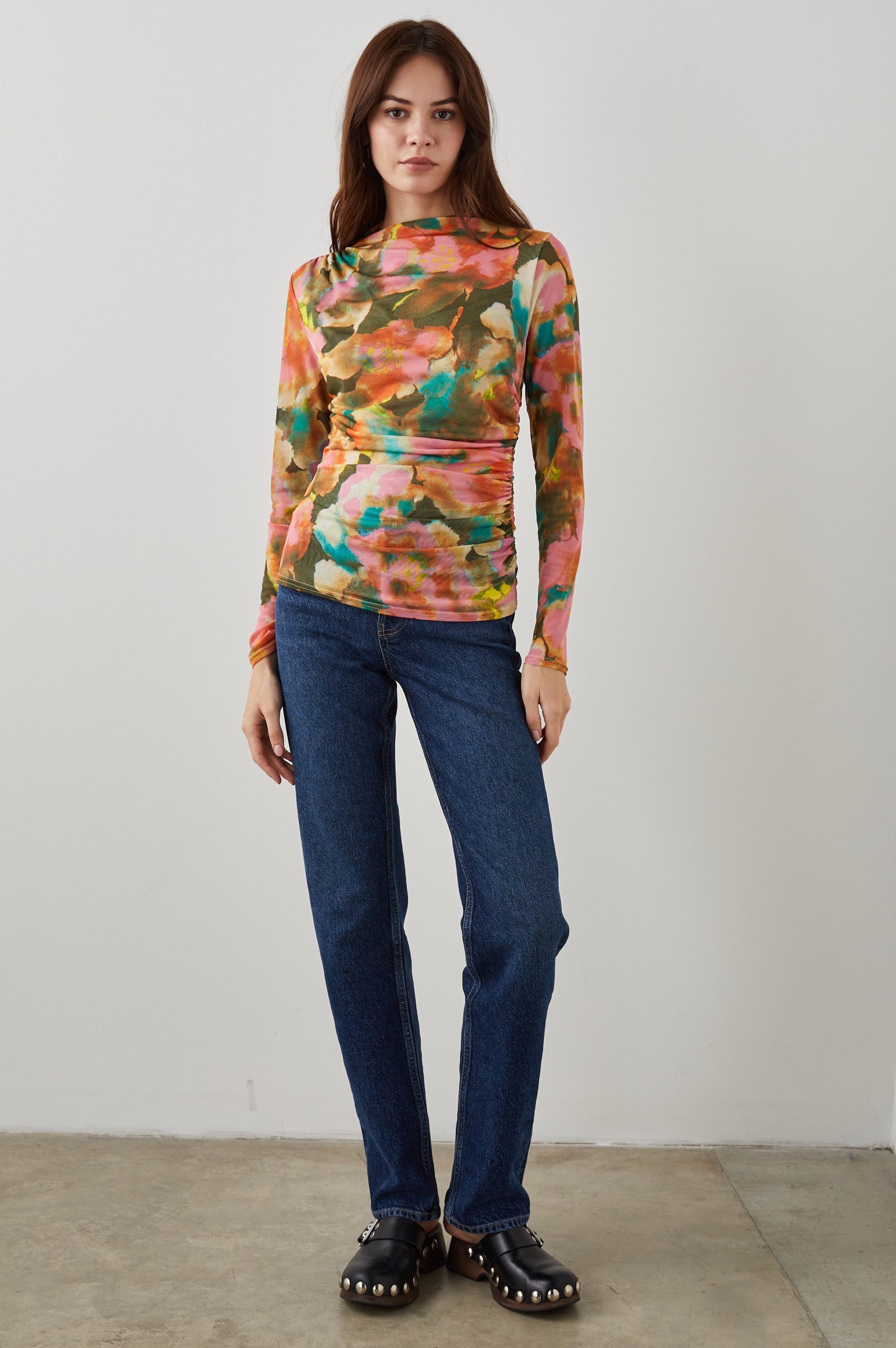 JOELLE TOP - TERRA FLORAL sold by Rails product image thumbnail 3