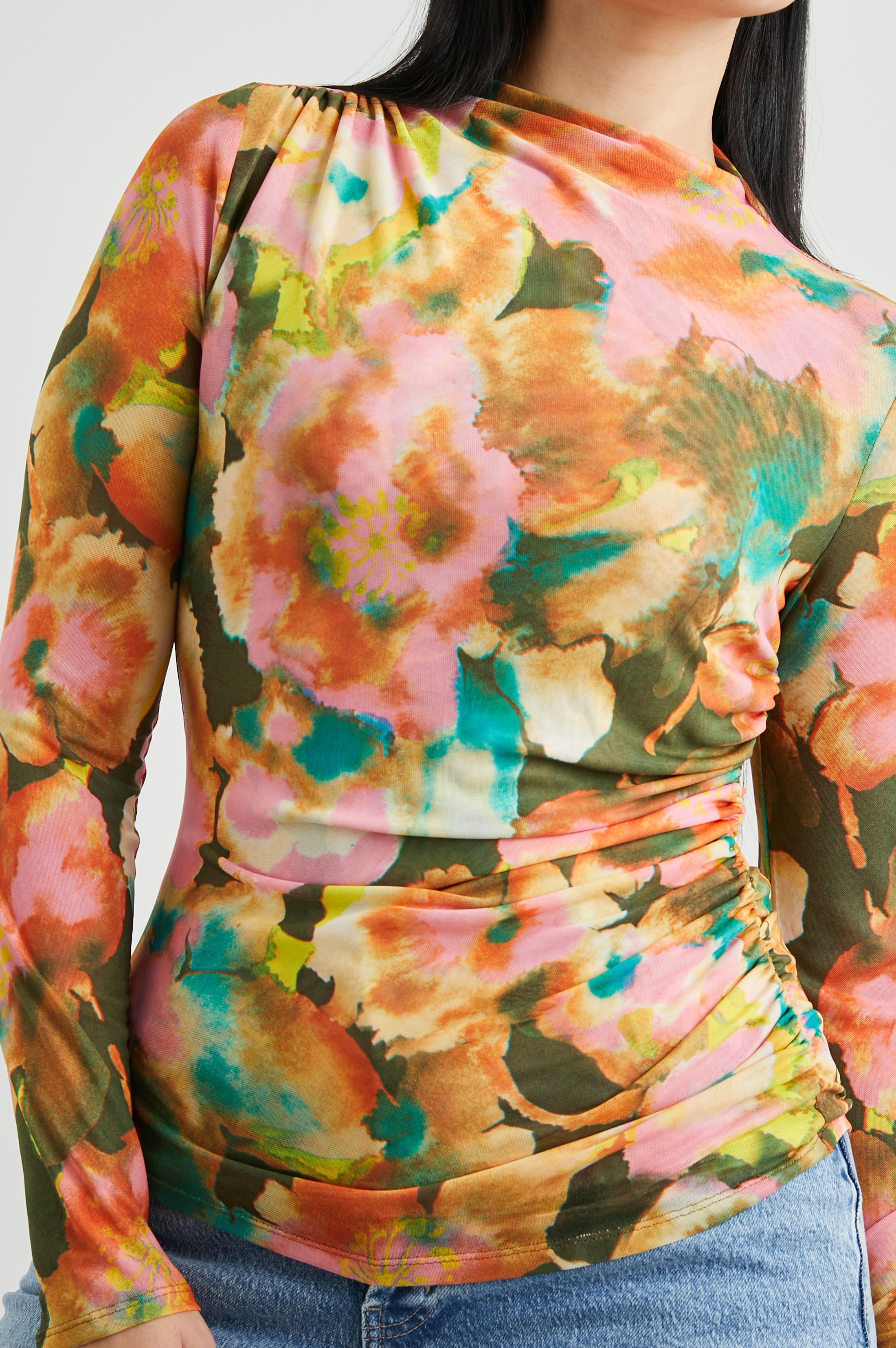 JOELLE TOP - TERRA FLORAL sold by Rails product image thumbnail 7