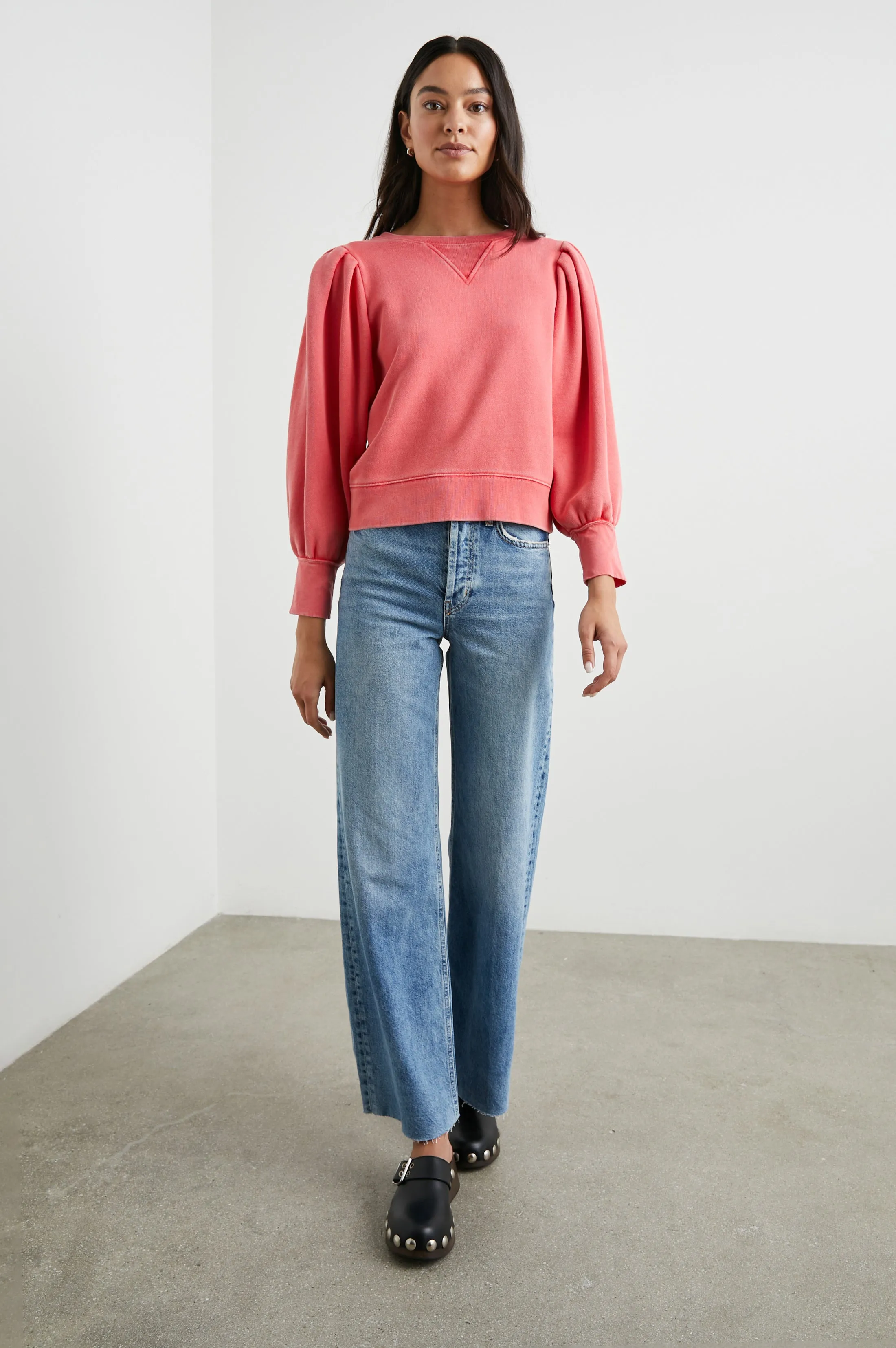 TIFFANY SWEATSHIRT - CHERRY sold by Rails product image thumbnail 4