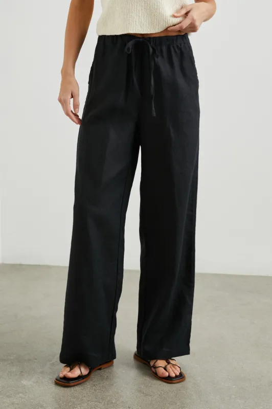 EMMIE PANT - BLACK sold by Rails