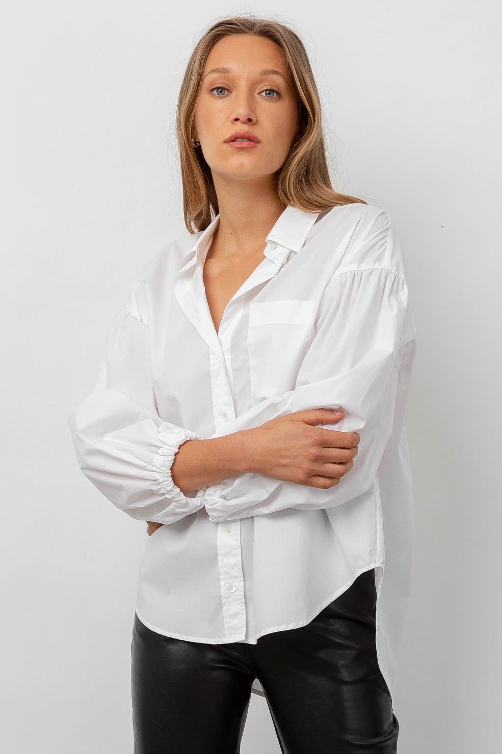 WINNIE TOP - WHITE sold by Rails