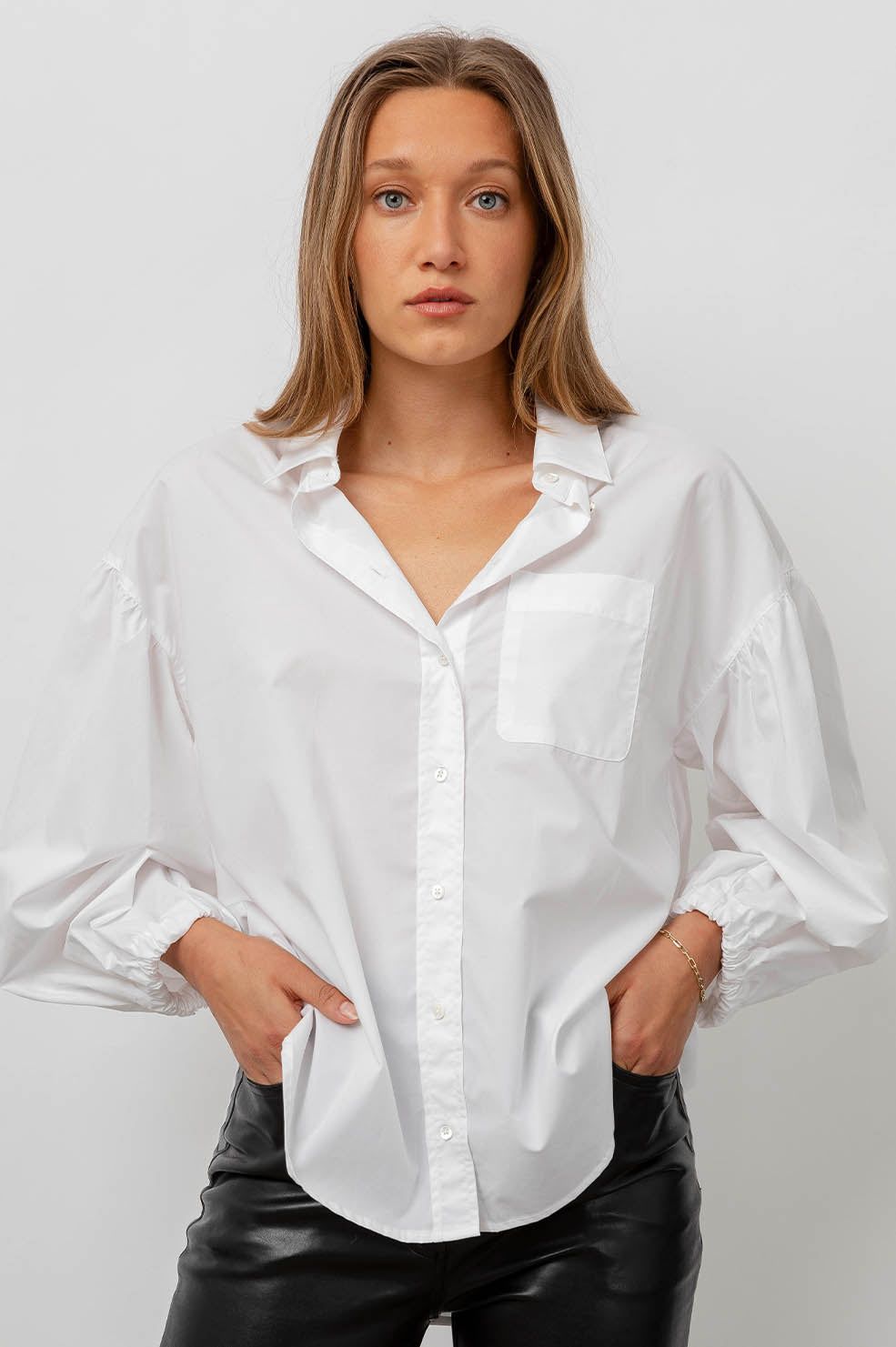 WINNIE TOP - WHITE sold by Rails product image thumbnail 4