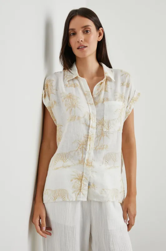 WHITNEY SHIRT - WILD BENGALS sold by Rails