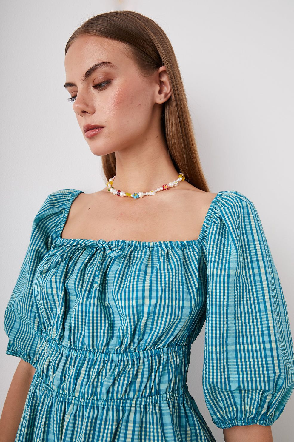 BRENDA DRESS - AUGUSTA MINI CHECK sold by Rails product image thumbnail 4