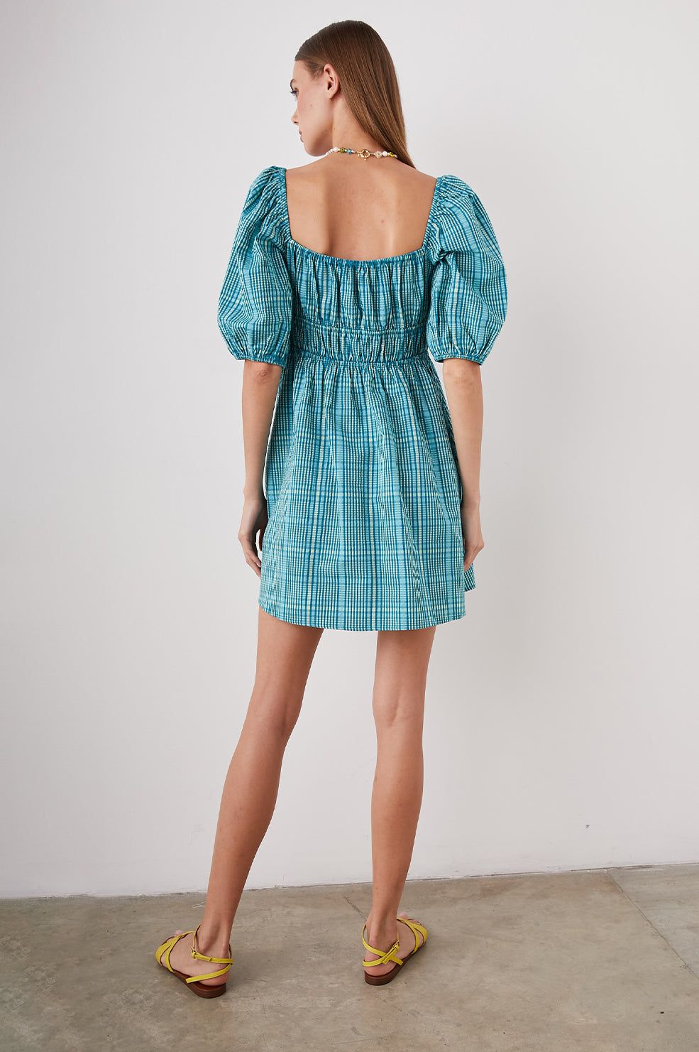 BRENDA DRESS - AUGUSTA MINI CHECK sold by Rails product image thumbnail 6
