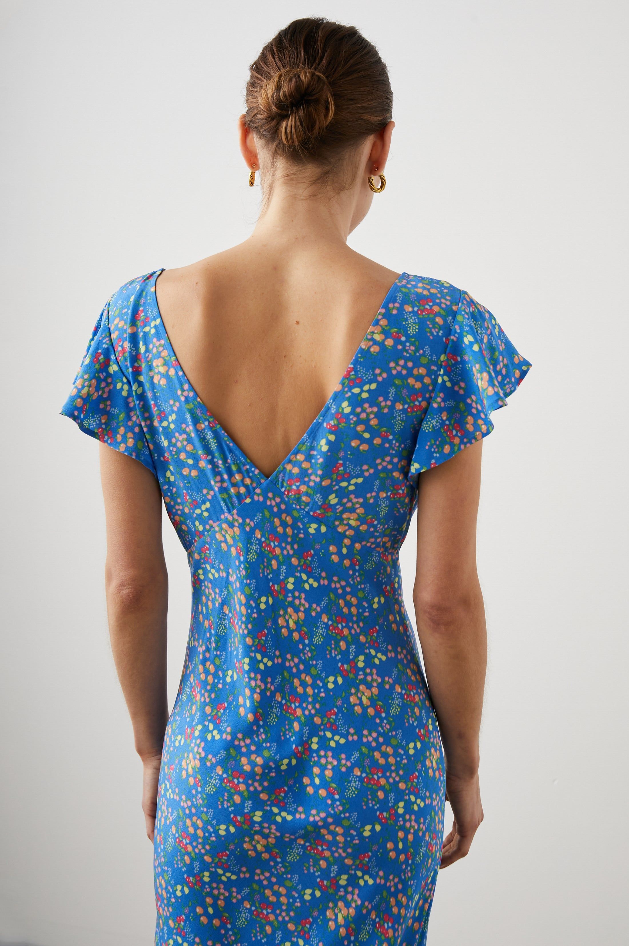 KENZ DRESS - BLUE CITRUS GROVE sold by Rails product image thumbnail 5