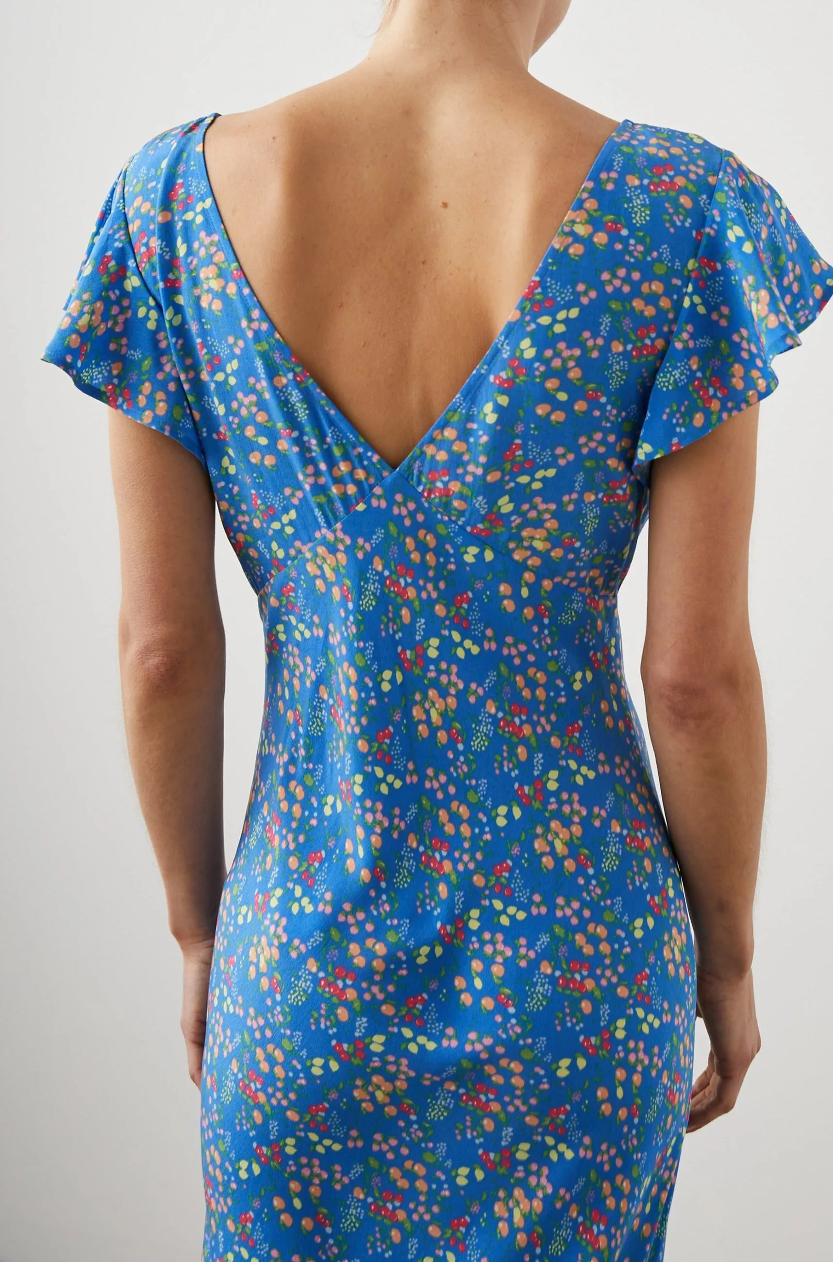 KENZ DRESS - BLUE CITRUS GROVE sold by Rails product image thumbnail 5