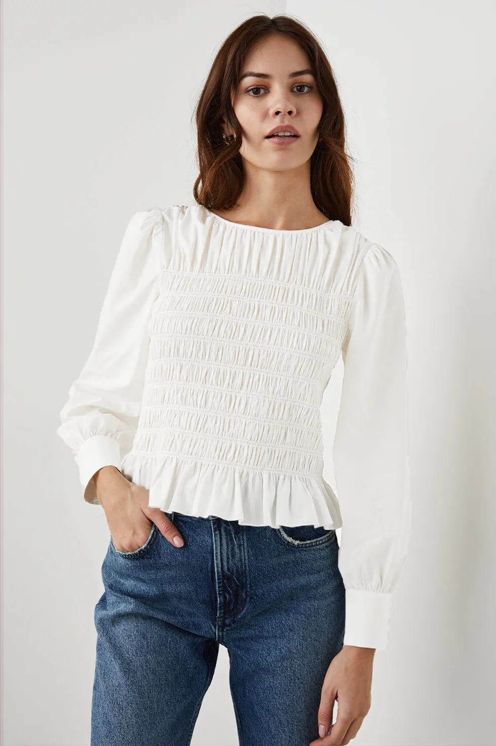 TABI TOP - WHITE sold by Rails