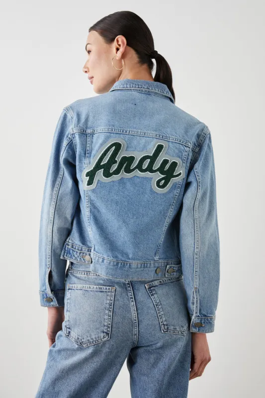 MULHOLLAND JACKET CUSTOM EMBROIDERY - ORIGINAL BLUE sold by Rails