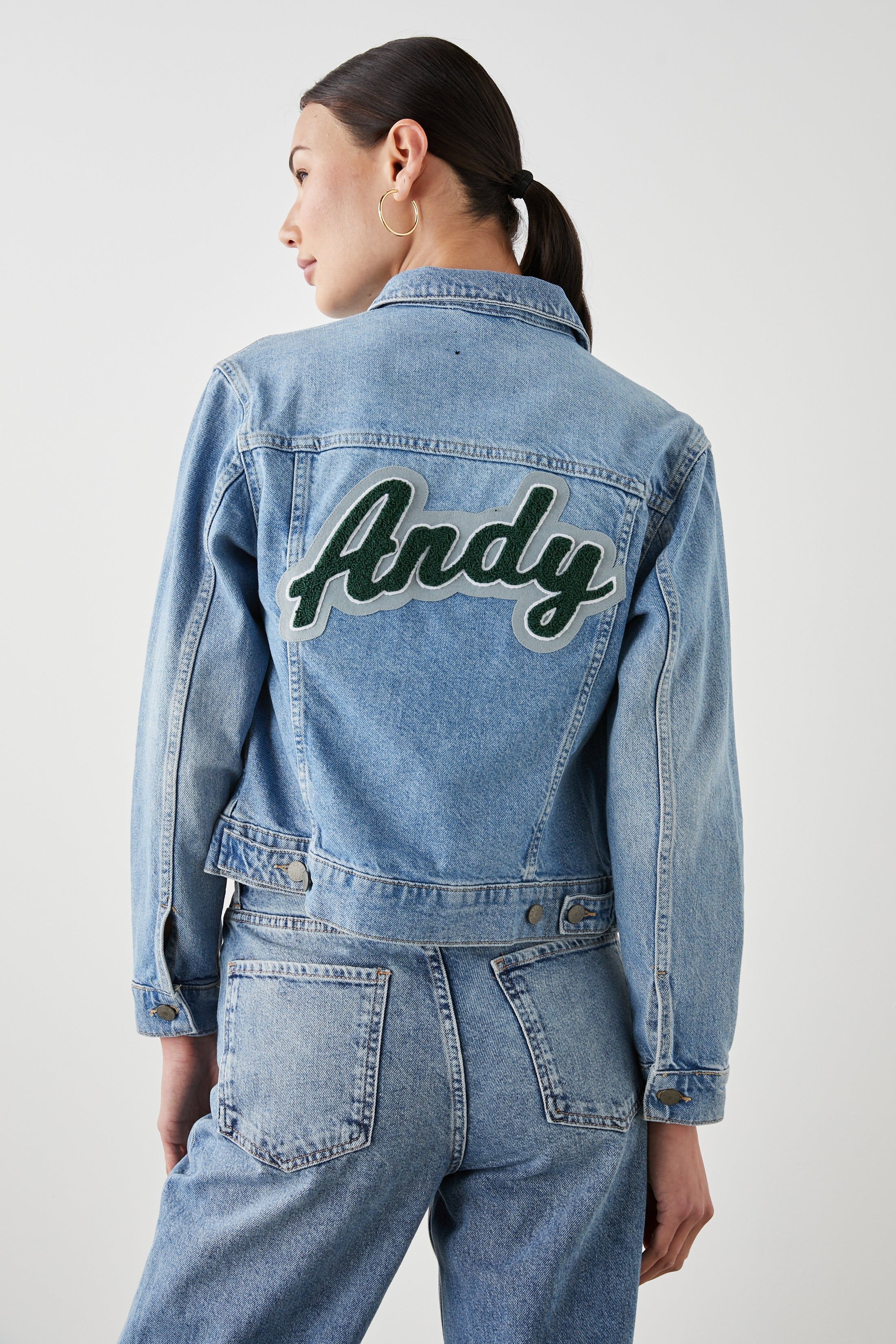 MULHOLLAND JACKET CUSTOM EMBROIDERY - ORIGINAL BLUE sold by Rails