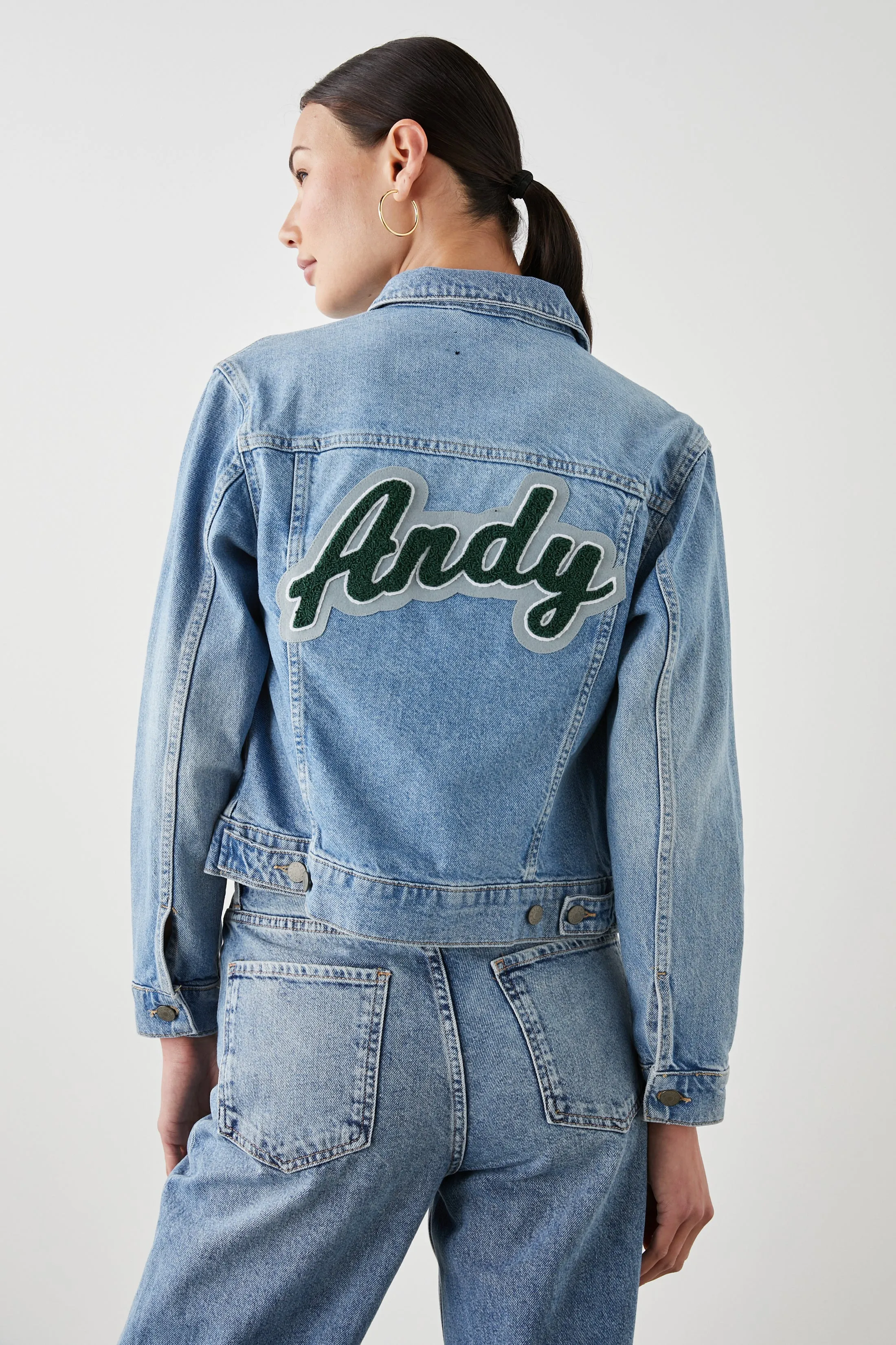 MULHOLLAND JACKET CUSTOM EMBROIDERY - ORIGINAL BLUE sold by Rails