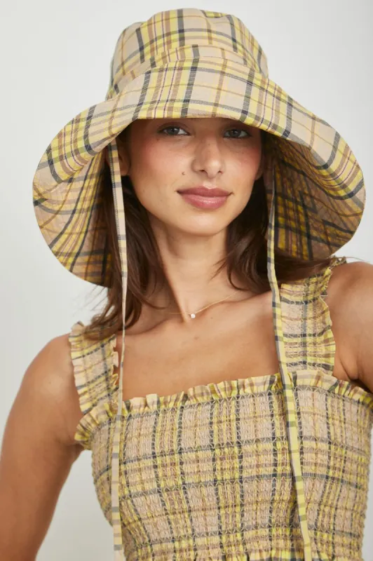 SUN HAT - SUNFLOWER PLAID sold by Rails