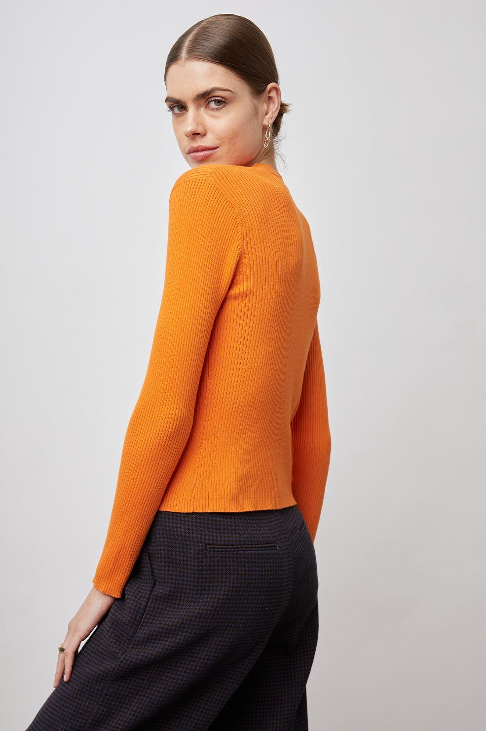 BEAU CARDIGAN - TANGERINE sold by Rails product image thumbnail 4
