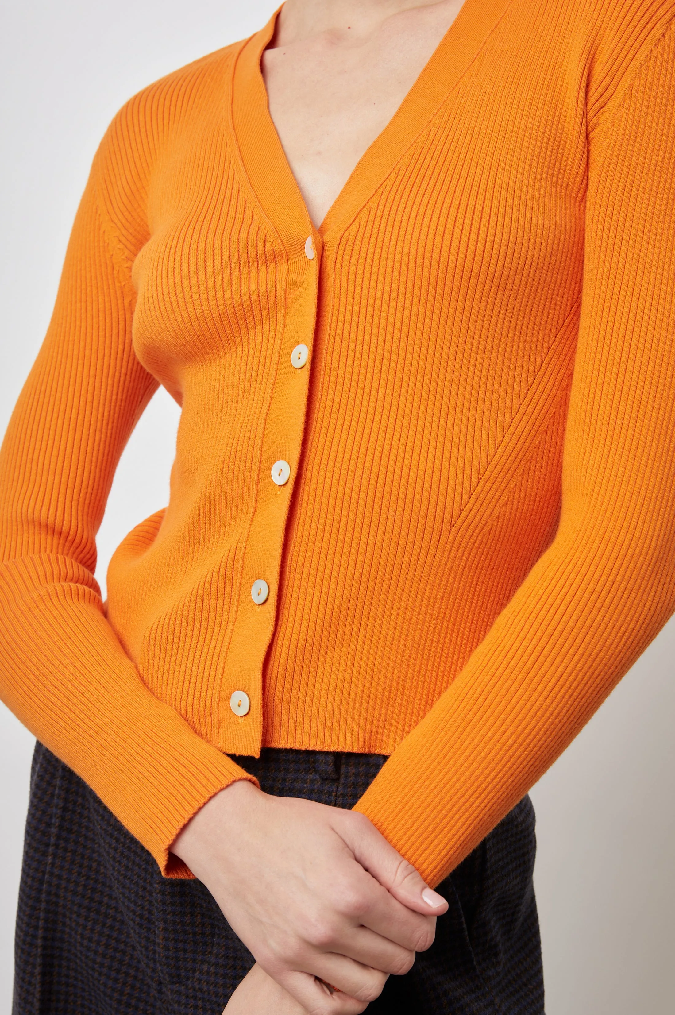 BEAU CARDIGAN - TANGERINE sold by Rails product image thumbnail 2
