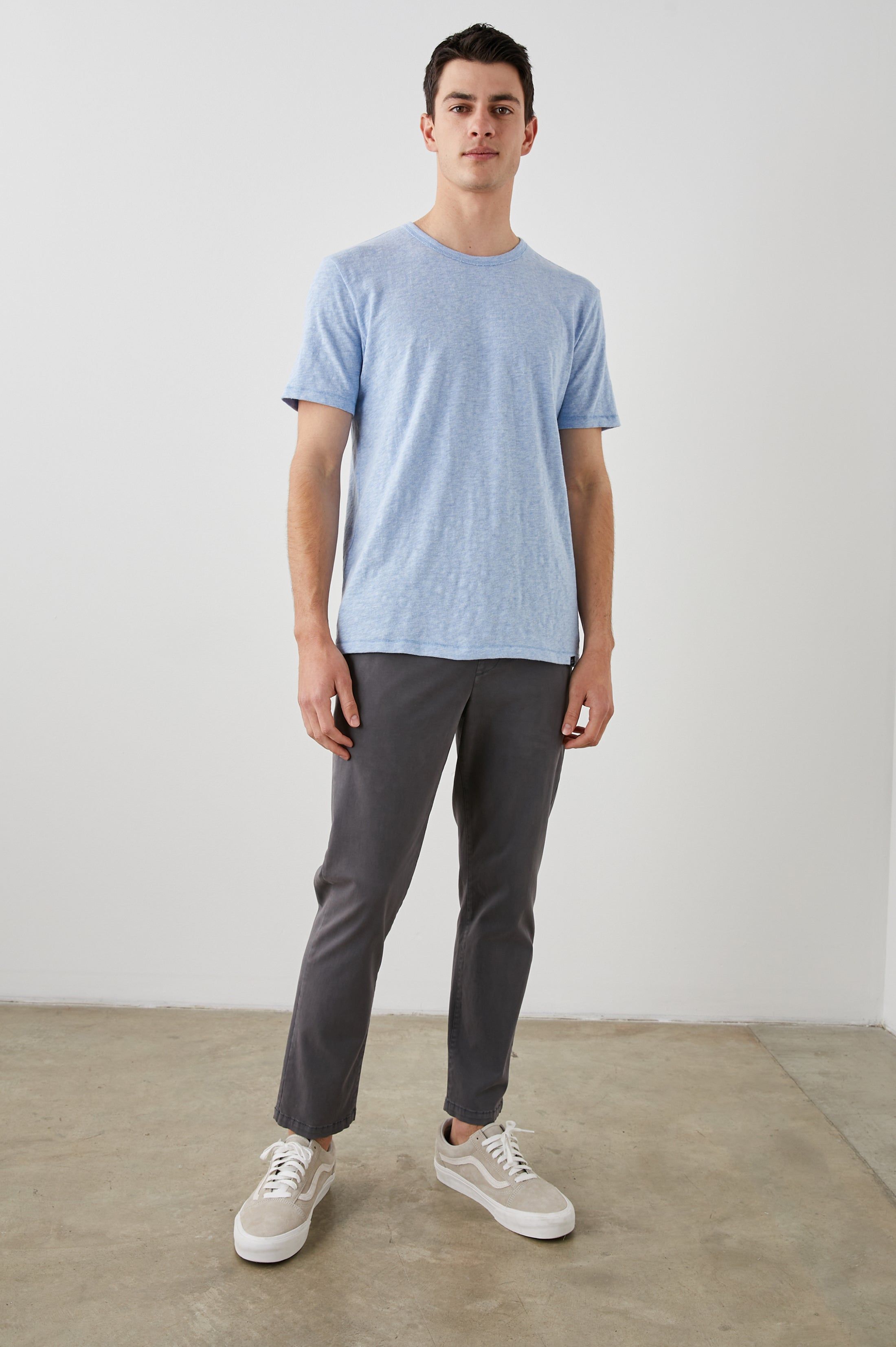 SKIPPER T-SHIRT - MIRAGE HEATHER sold by Rails product image thumbnail 4