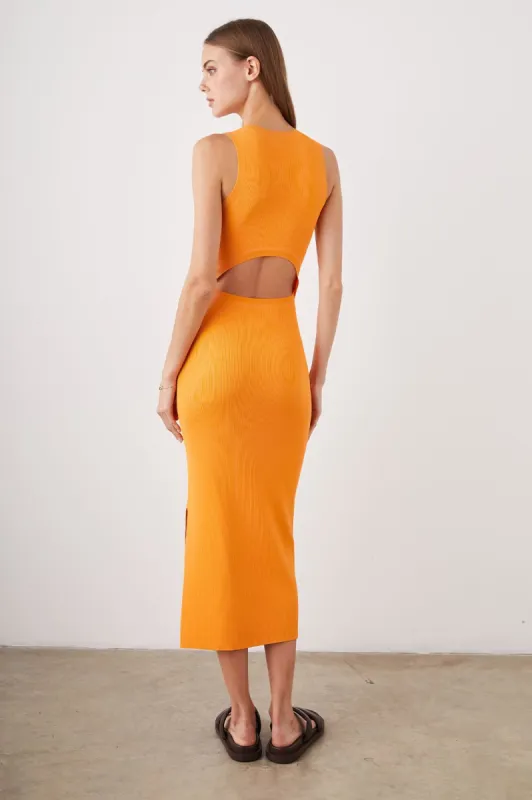 SYD DRESS - MARIGOLD sold by Rails