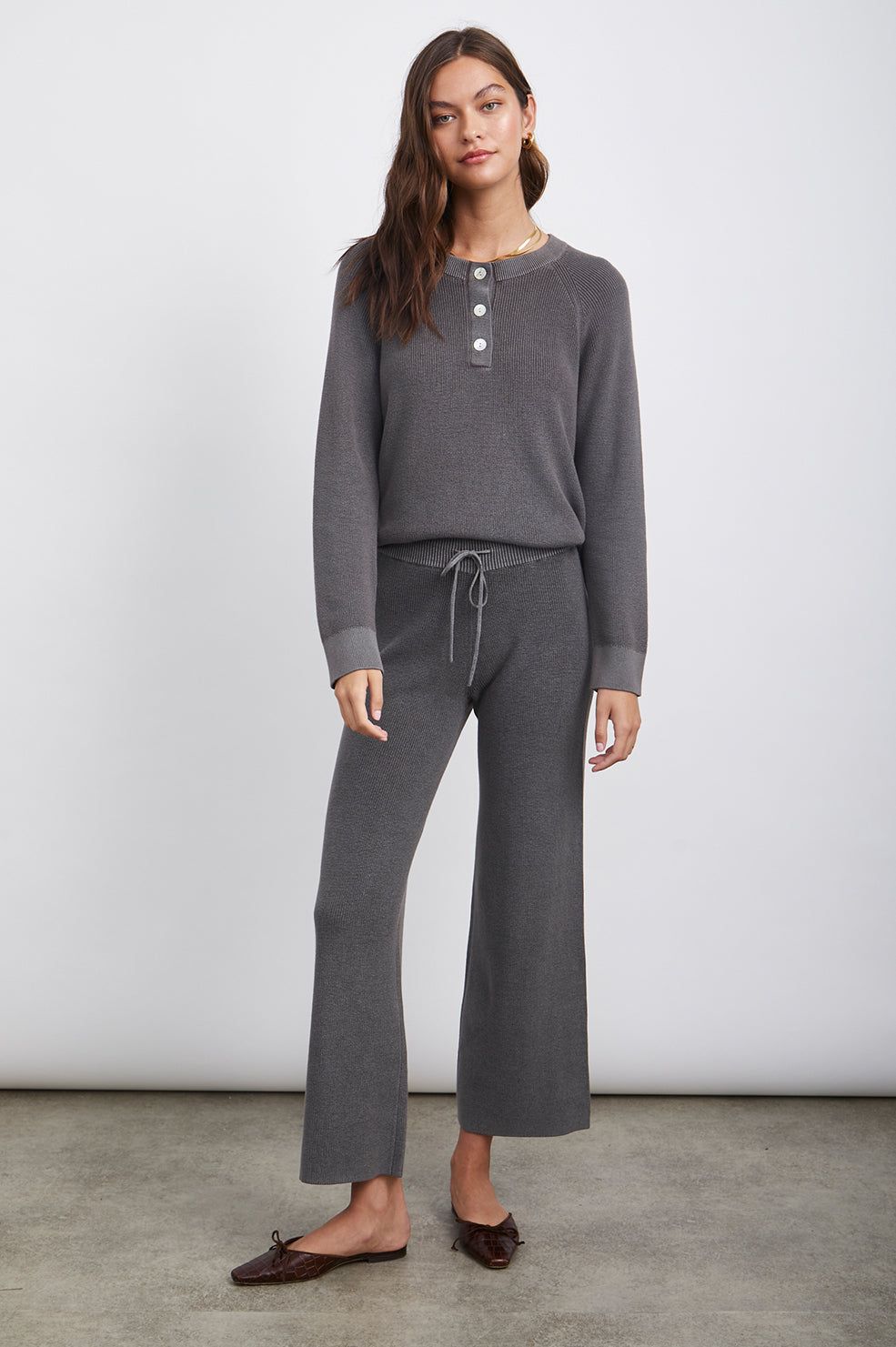 BROOK PANT - CHARCOAL sold by Rails product image thumbnail 2