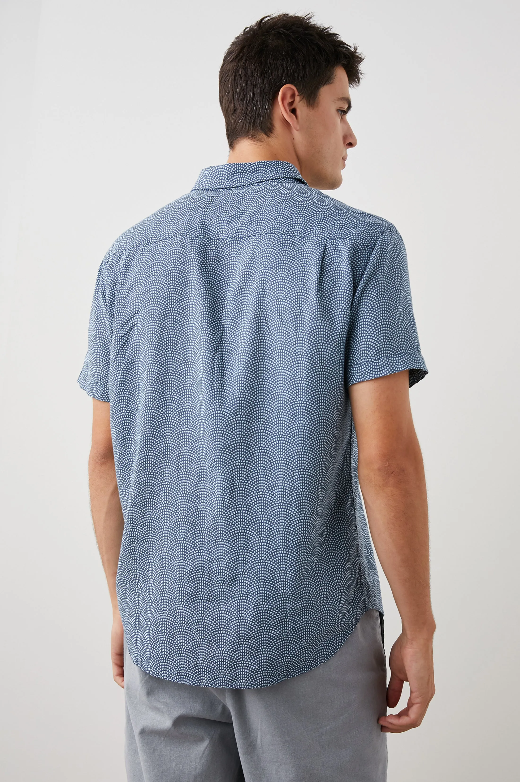 CARSON SHIRT - EVENTIDE DEEP SEA sold by Rails product image thumbnail 5