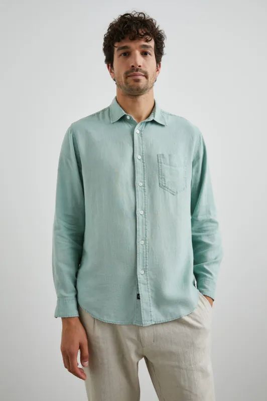 MYKONOS SHIRT - JADE sold by Rails