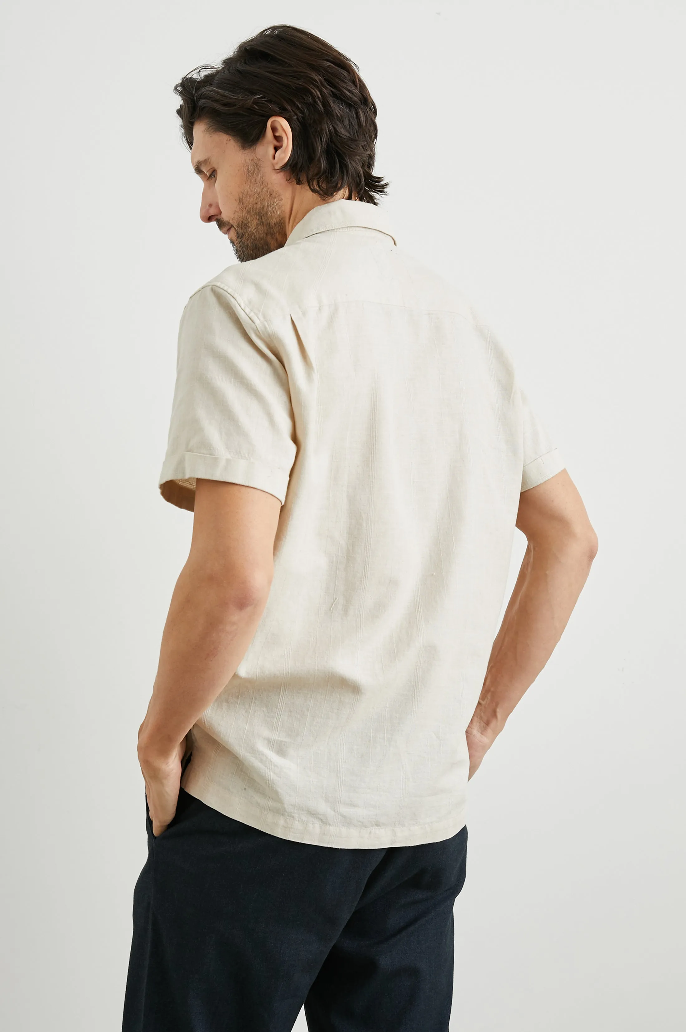DAVIS SHIRT - NOUGAT sold by Rails product image thumbnail 5