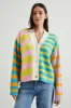 GENEVA CARDIGAN - MIXED STRIPE sold by Rails