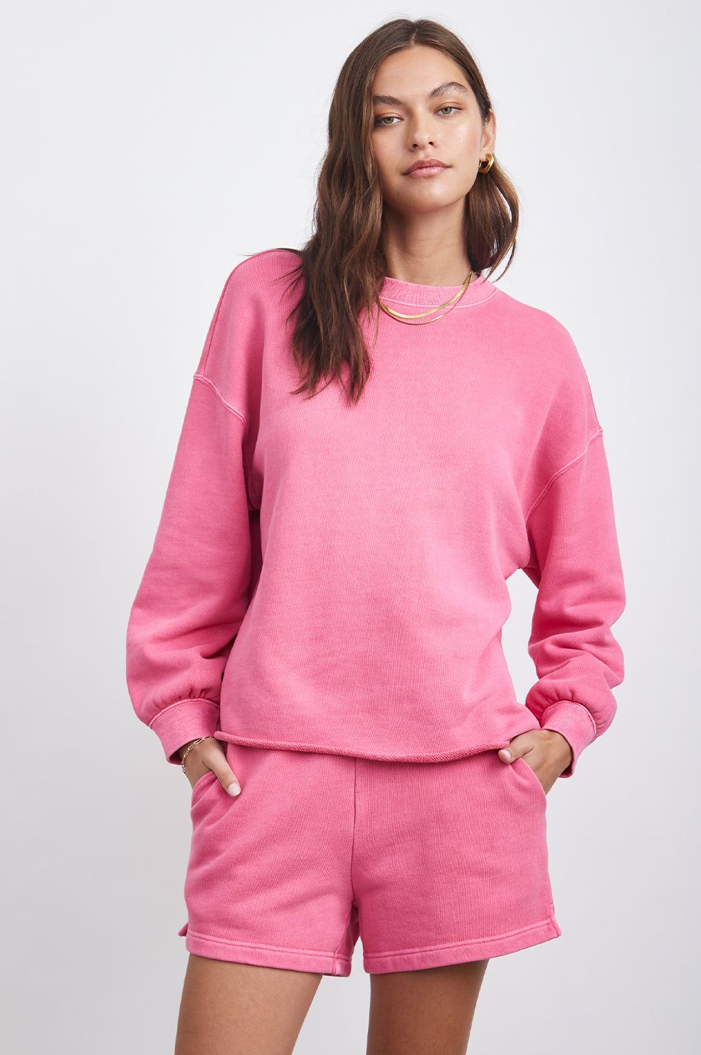 REEVES SWEATSHIRT - HIBISCUS sold by Rails