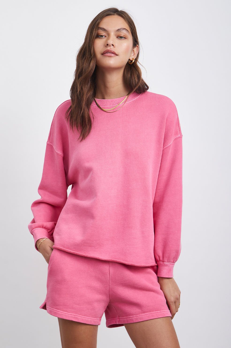 REEVES SWEATSHIRT - HIBISCUS sold by Rails product image thumbnail 2