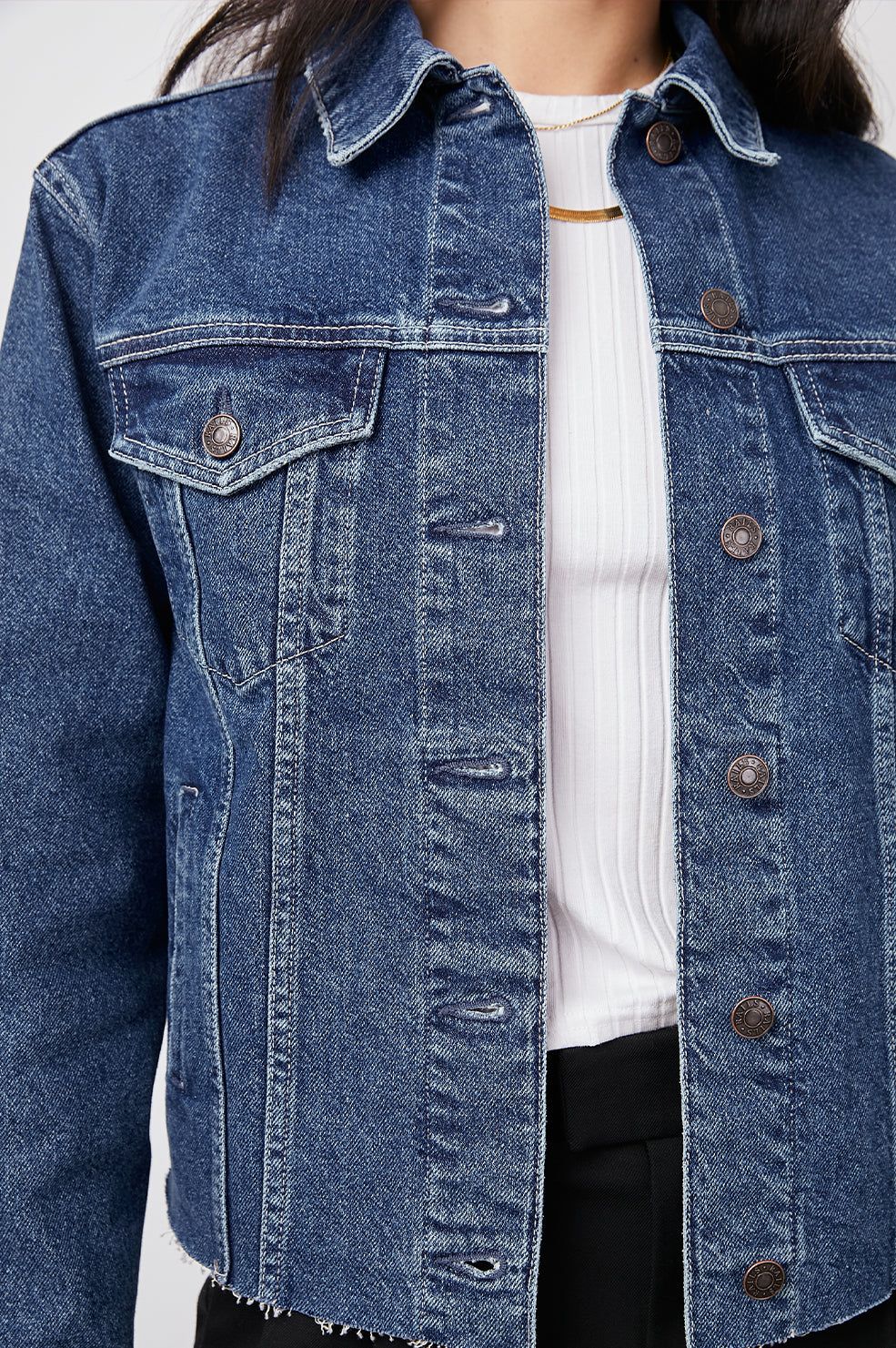 MULHOLLAND JACKET - QUILTED INDIGO sold by Rails product image thumbnail 2