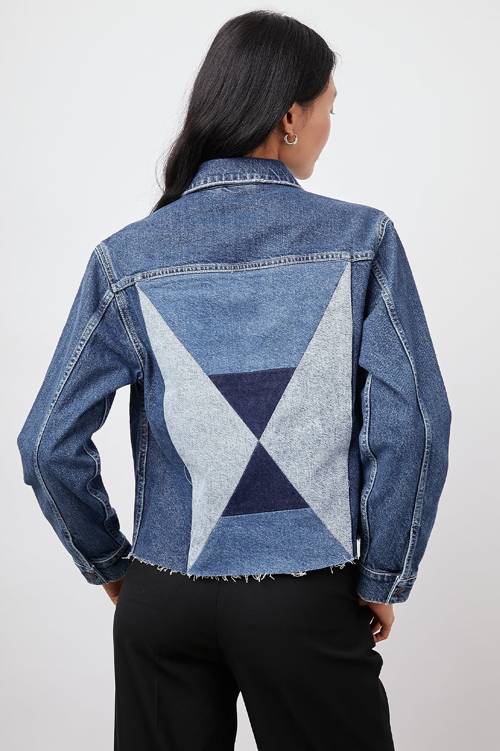 MULHOLLAND JACKET - QUILTED INDIGO sold by Rails
