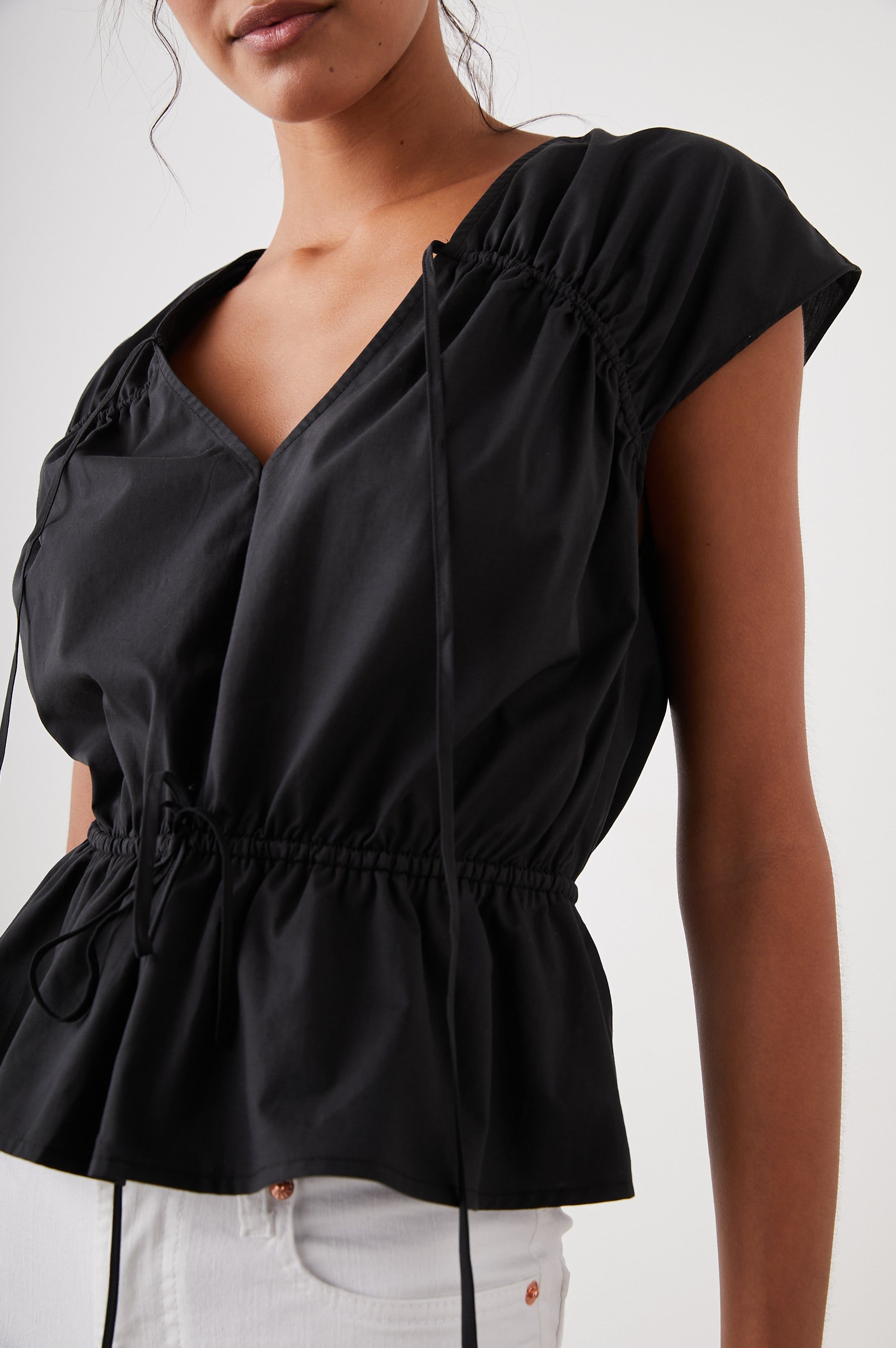 SAVI TOP - BLACK sold by Rails product image thumbnail 3