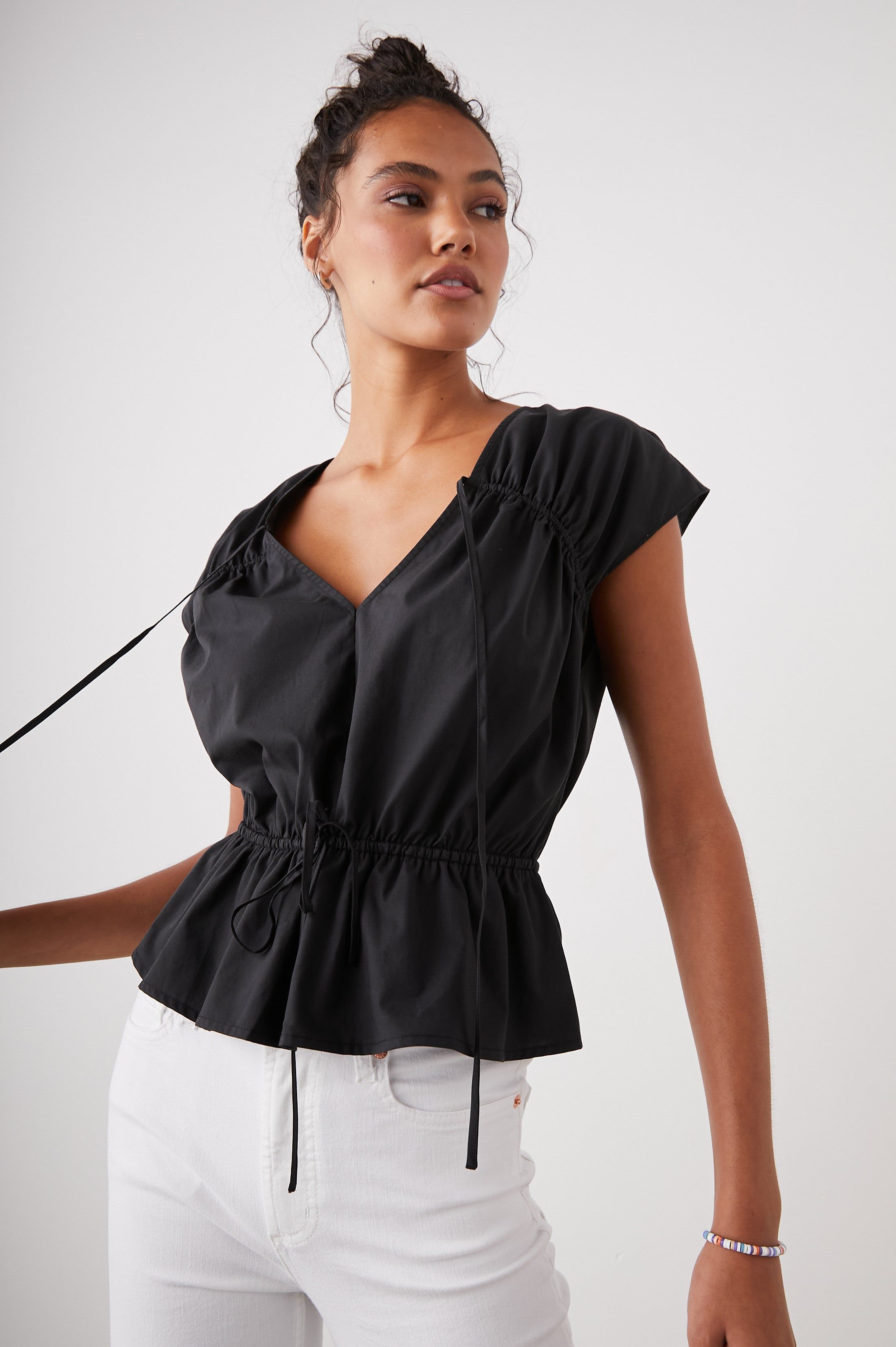 SAVI TOP - BLACK sold by Rails product image thumbnail 2