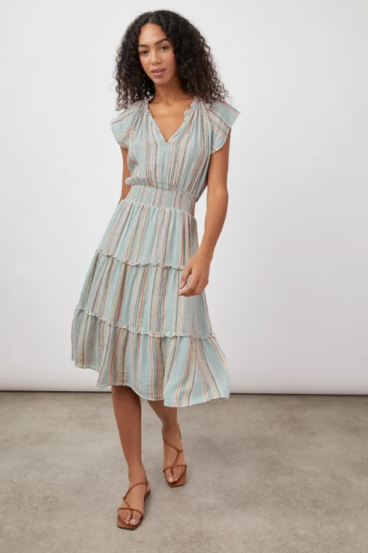 AMELLIA DRESS - SAG HARBOUR STRIPE sold by Rails
