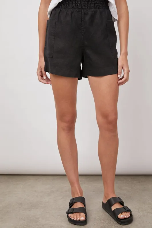 SUMMER SHORT - BLACK sold by Rails