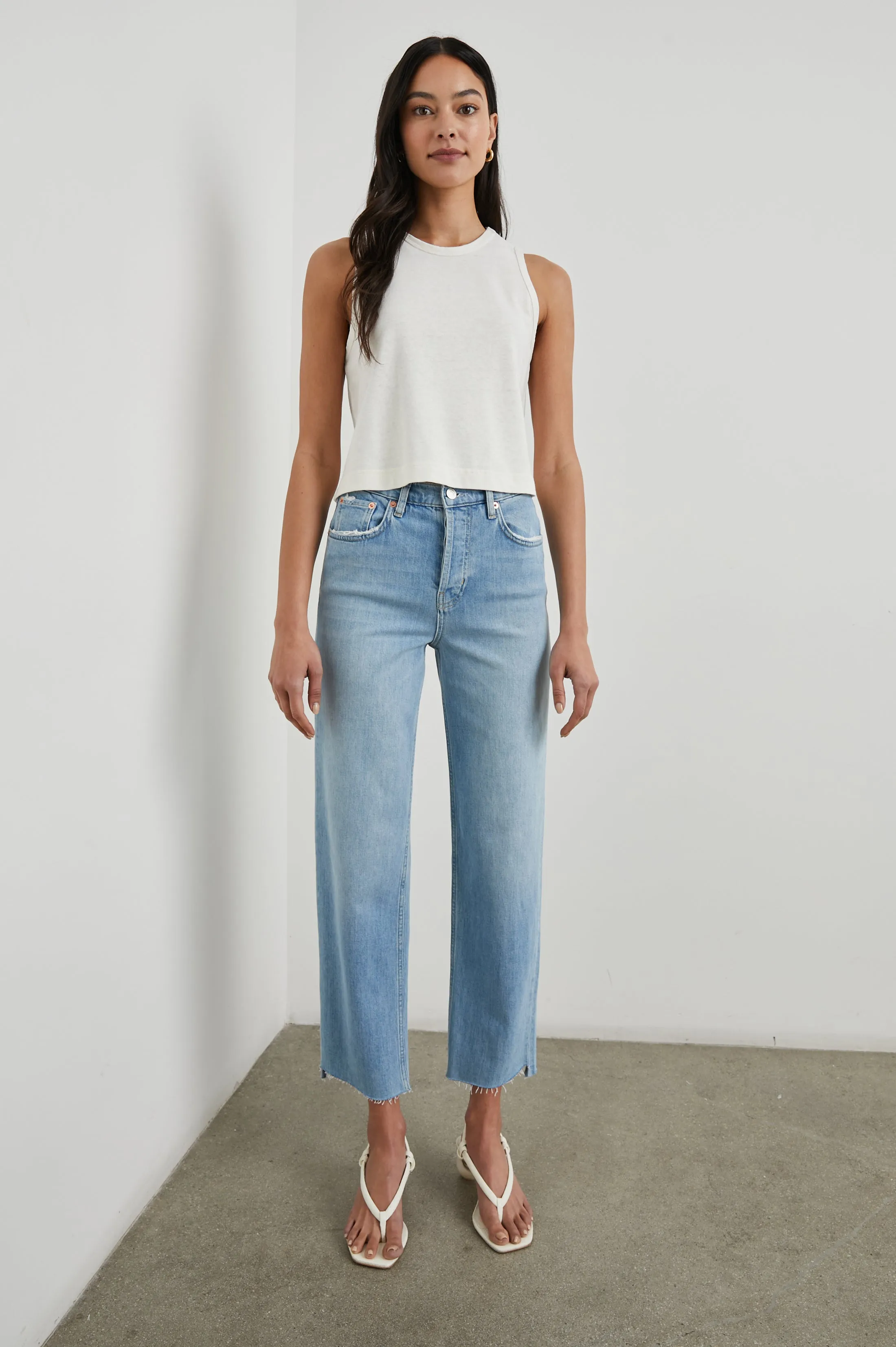 THE BOXY TANK - PORCELAIN sold by Rails product image thumbnail 3