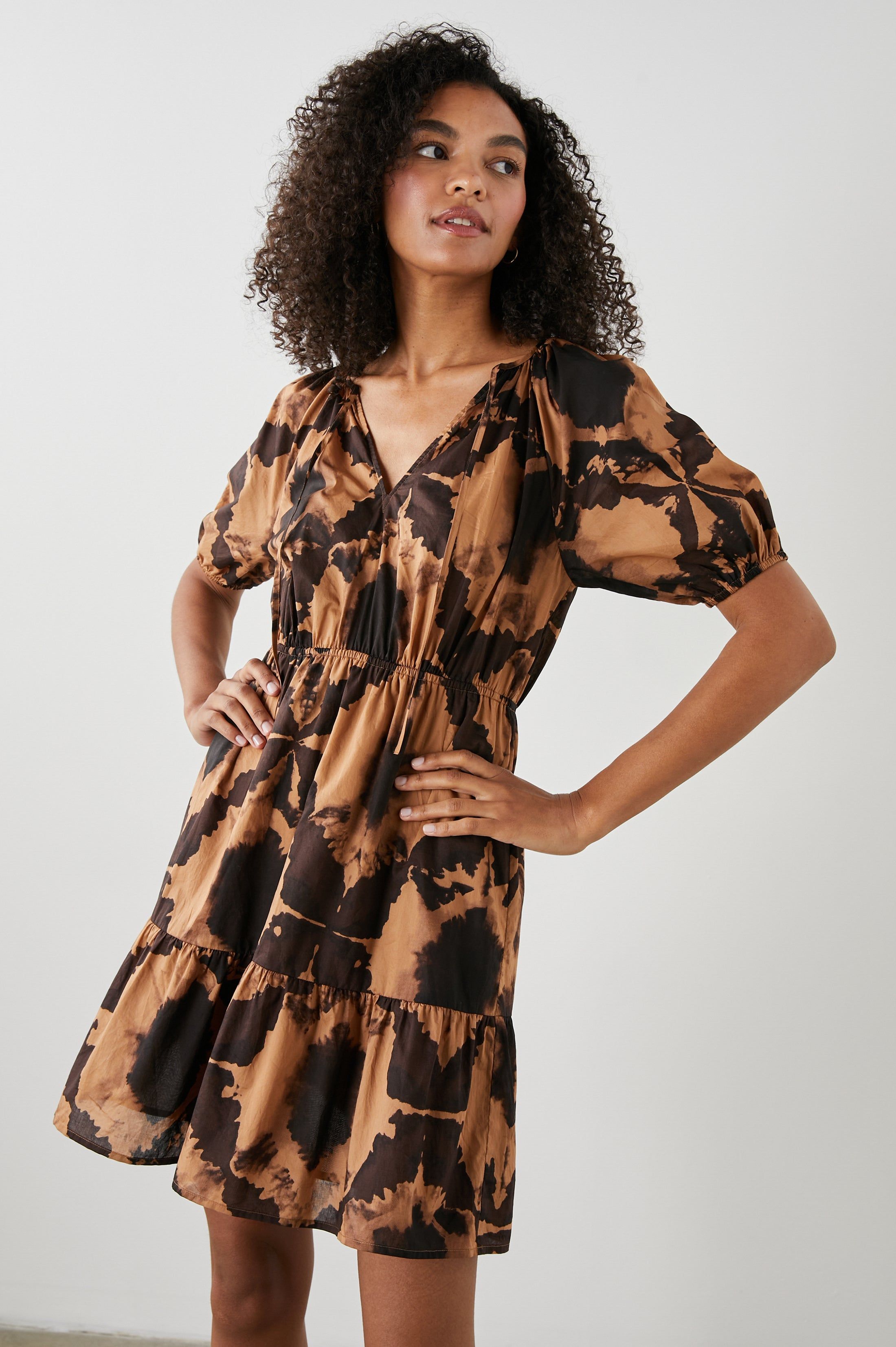 AMABELLA DRESS - TIGERS EYE sold by Rails product image thumbnail 4