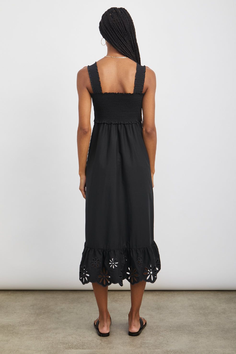 RUMI DRESS - BLACK EYELET sold by Rails product image thumbnail 3