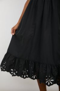 RUMI DRESS - BLACK EYELET sold by Rails