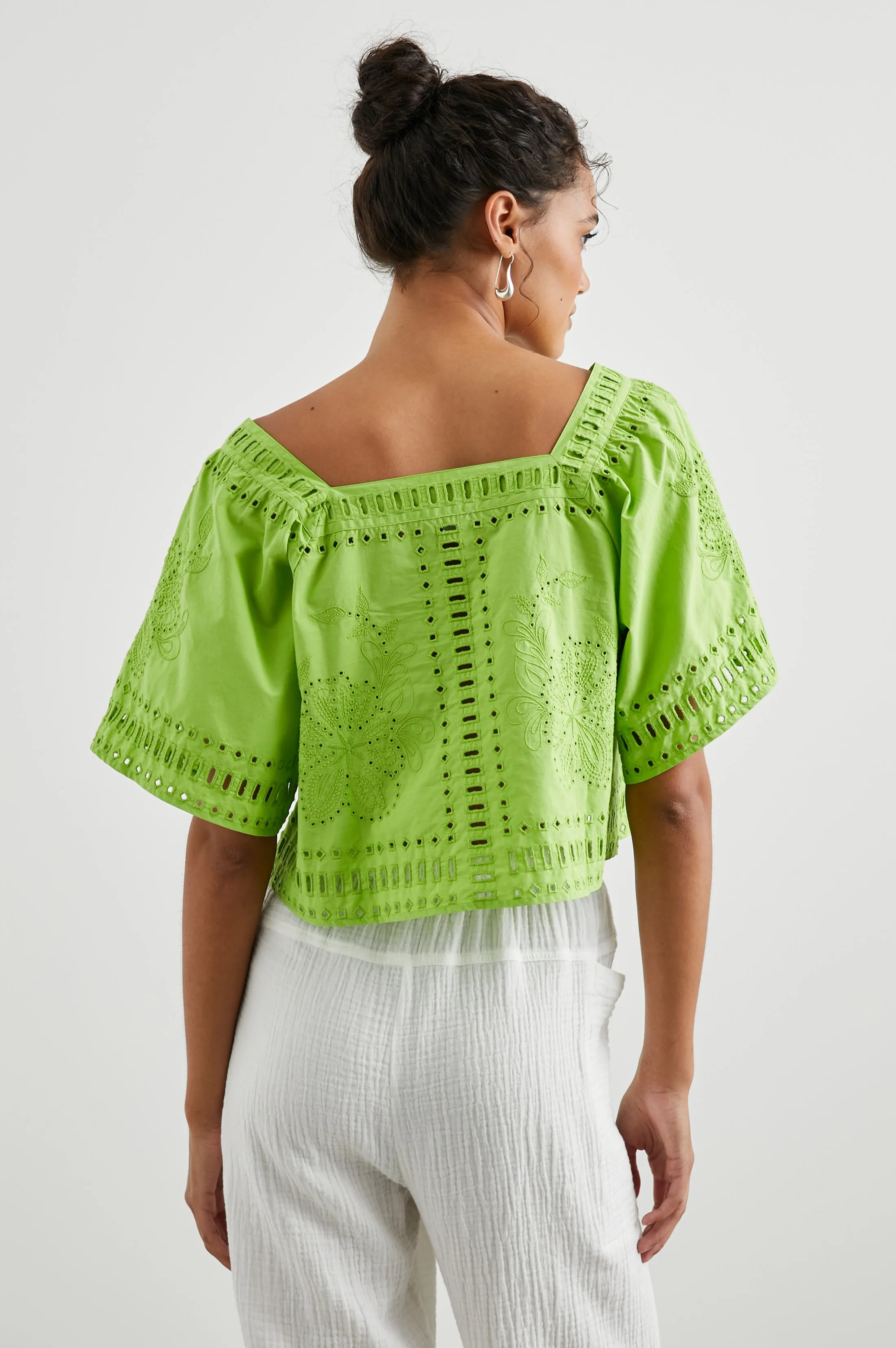 LAINE TOP - ISLAND GREEN sold by Rails product image thumbnail 4