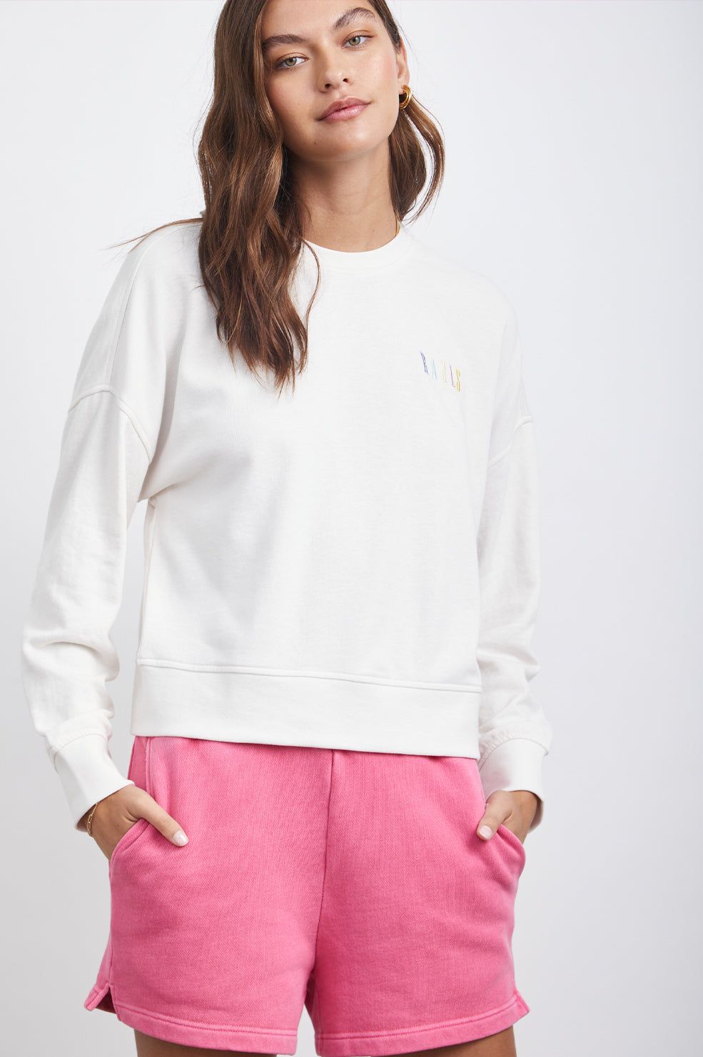 ALICE SWEATSHIRT - WINTER WHITE RAILS sold by Rails product image thumbnail 3