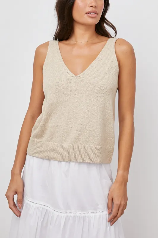 MAISE TANK - OATMEAL sold by Rails