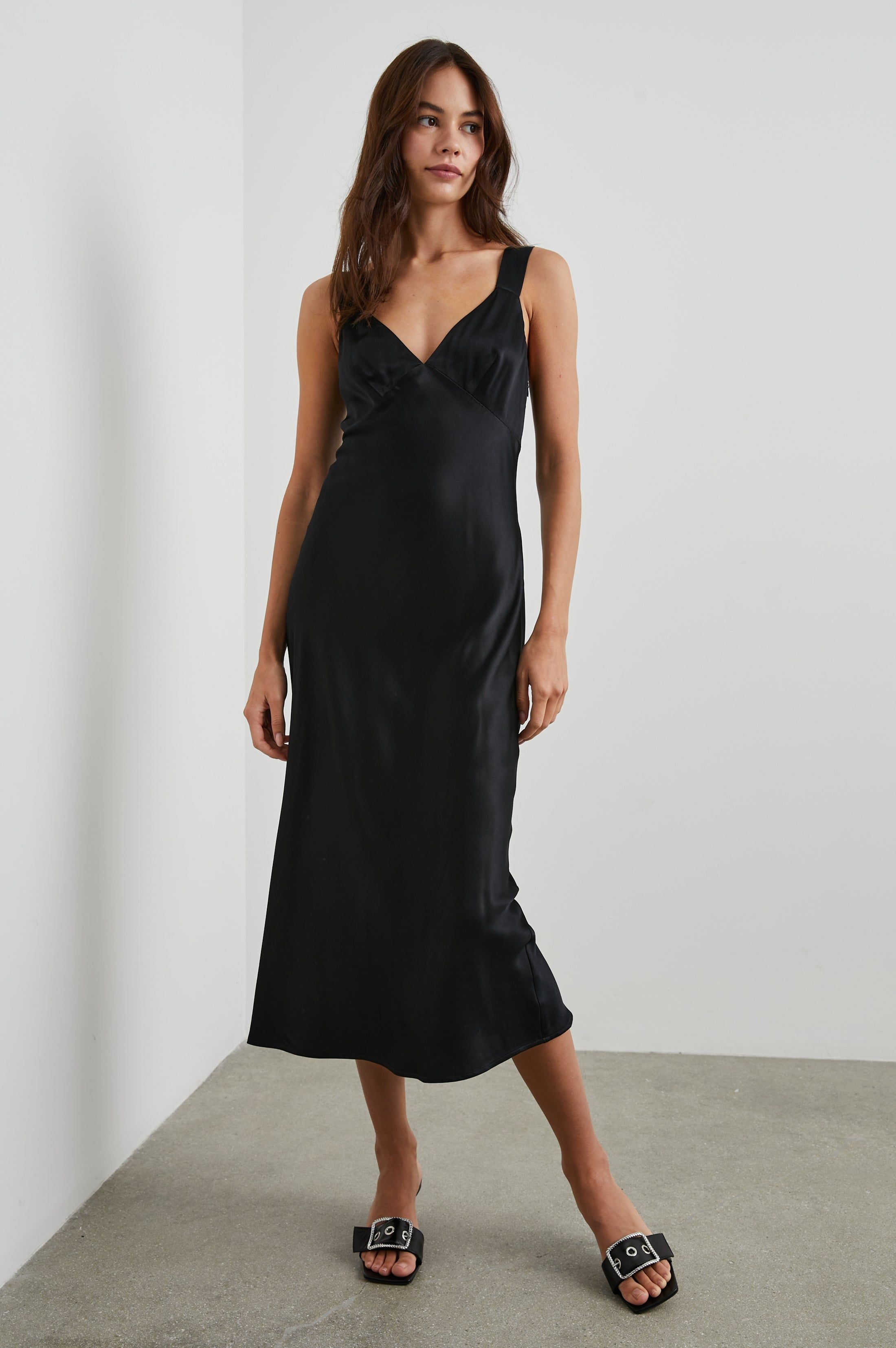 JACINDA DRESS - BLACK sold by Rails