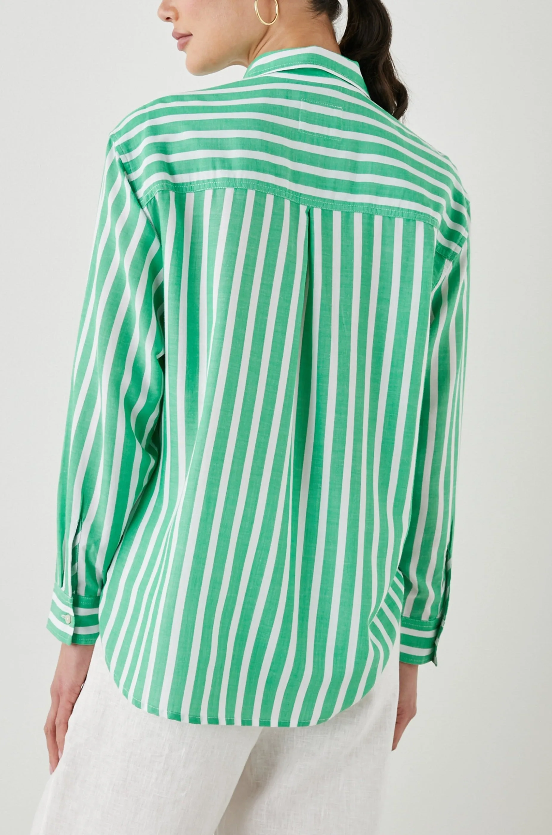 ELLE SHIRT - CLOVER STRIPE sold by Rails product image thumbnail 4