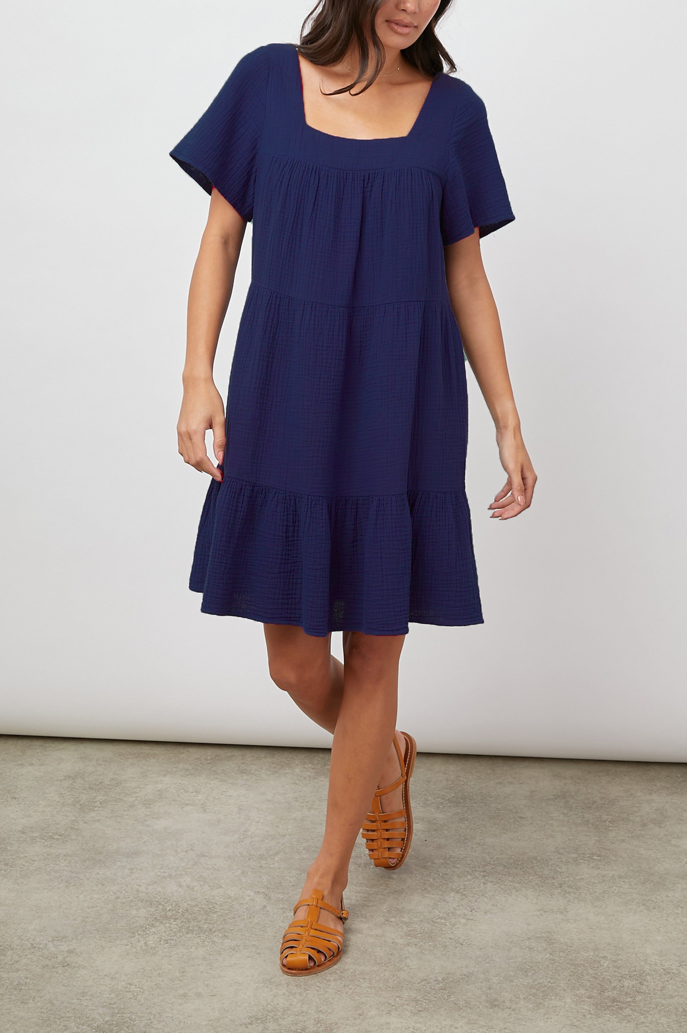 VALENTINA DRESS - ADMIRAL BLUE sold by Rails product image thumbnail 3