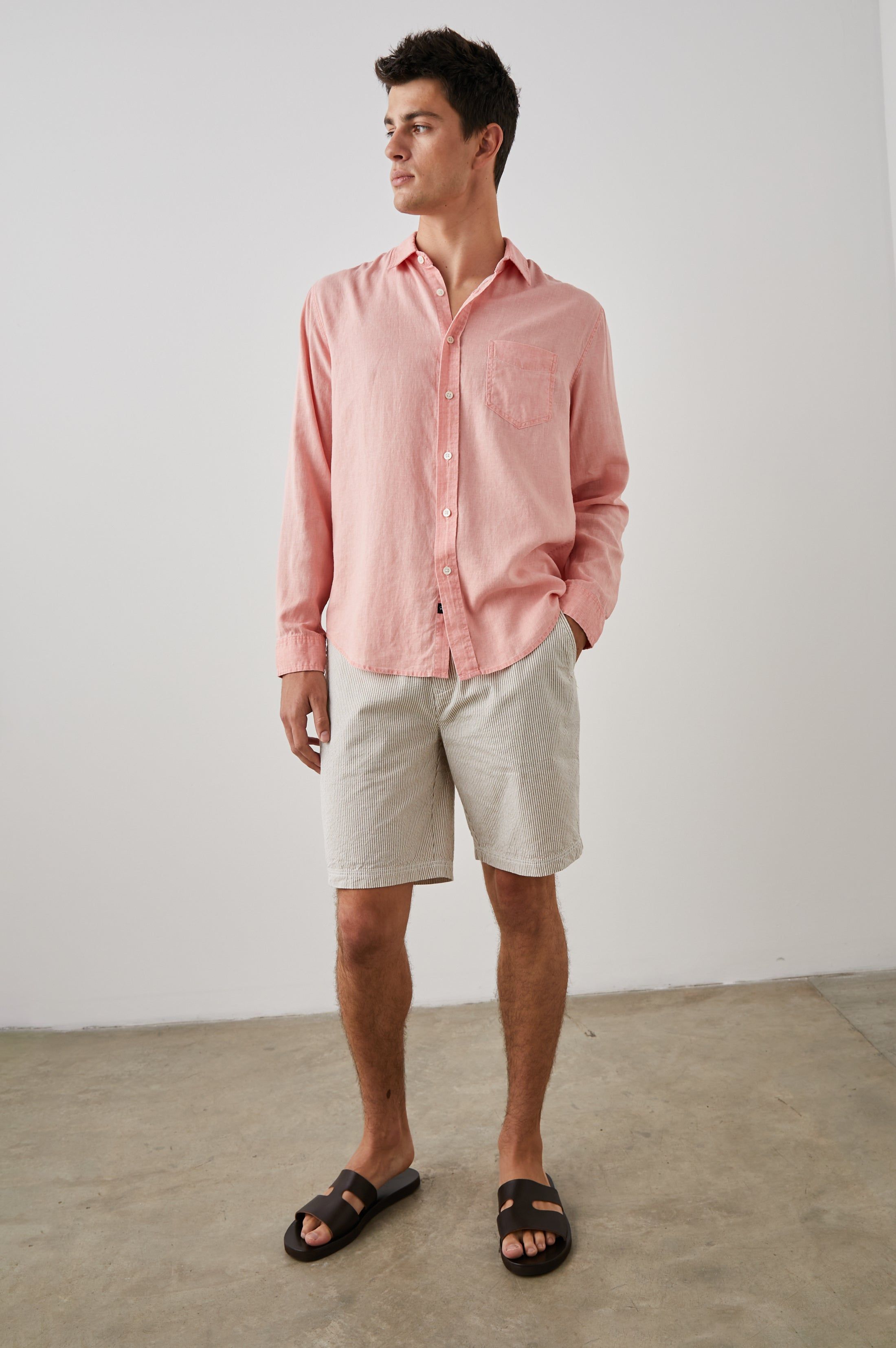 MYKONOS SHIRT - AGATE sold by Rails product image thumbnail 3